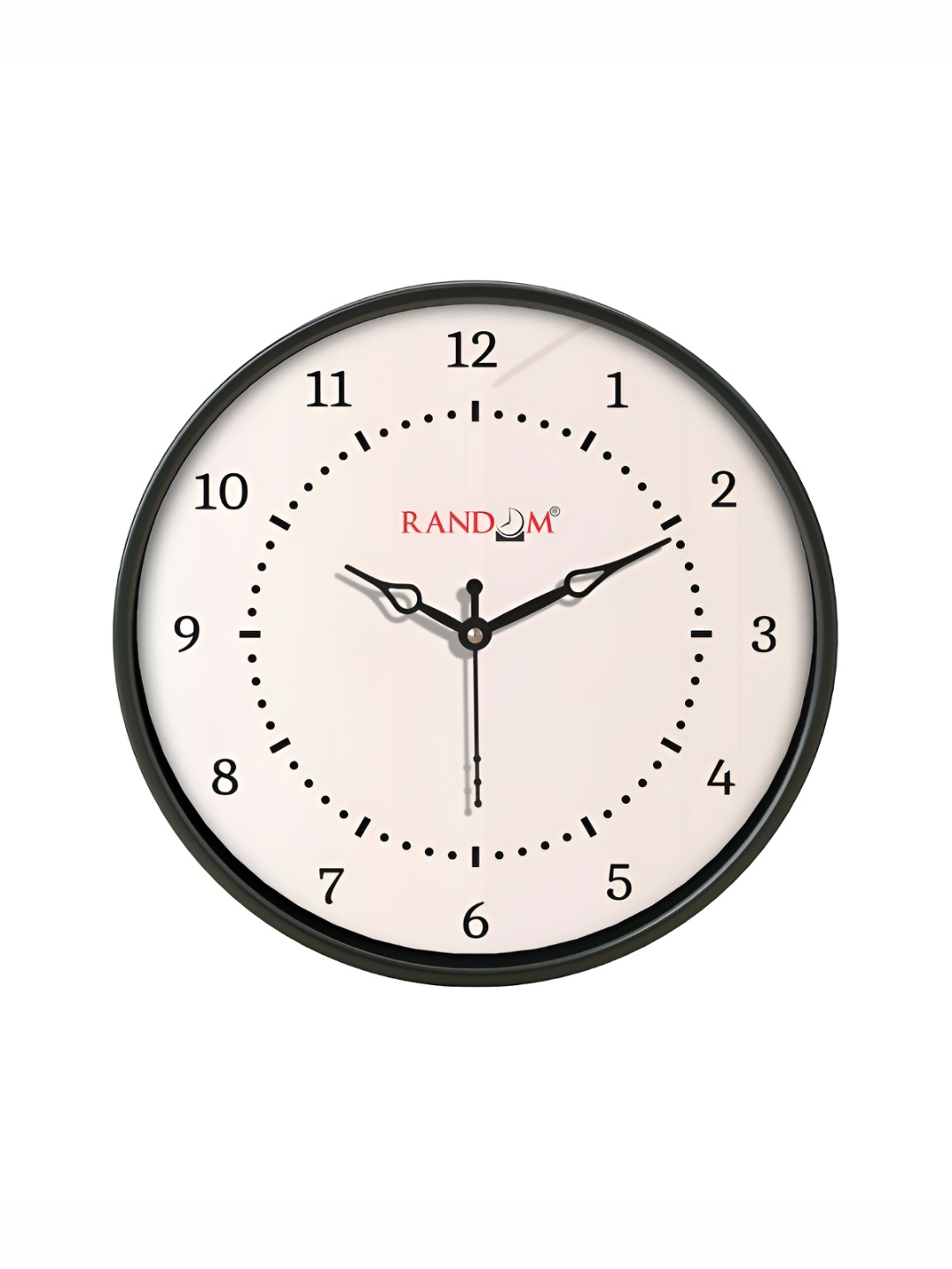 

RANDOM Black & Pink Printed Analogue Contemporary Wall Clock