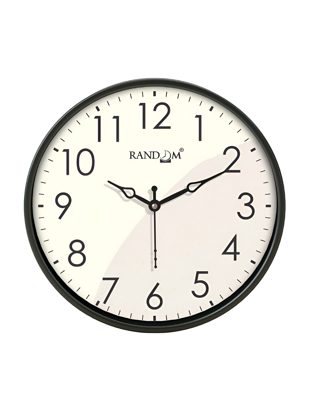 

RANDOM Black & Off White Printed Analogue Contemporary Wall Clock