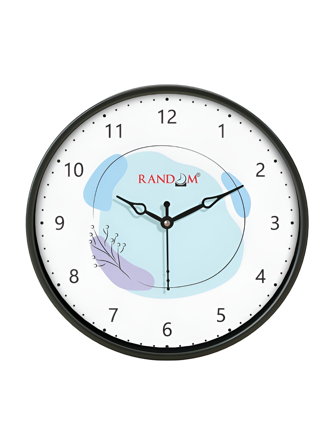 

RANDOM Black & White Printed Analogue Contemporary Wall Clock