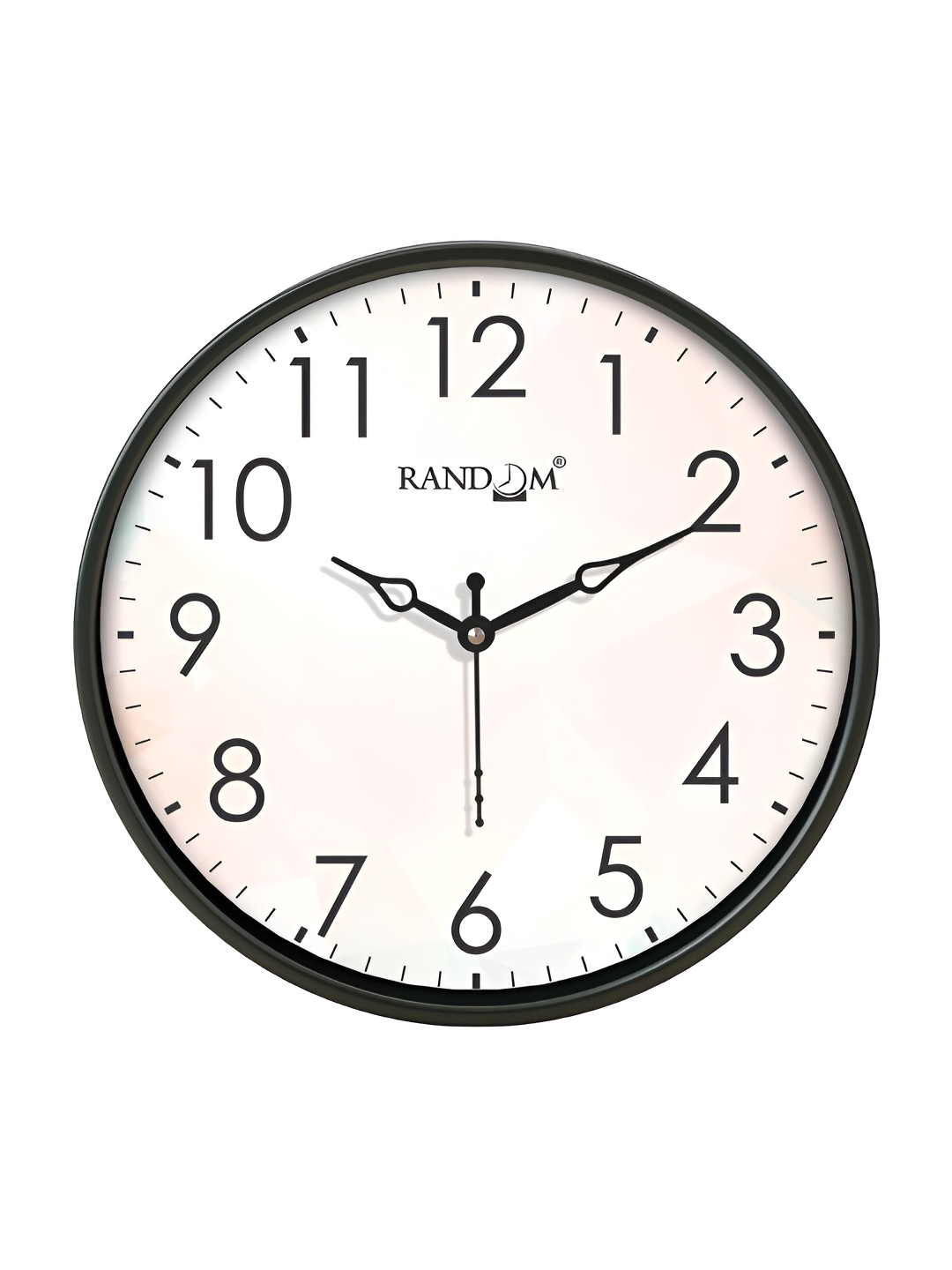 

RANDOM Black & Off White Printed Contemporary Analogue Wall Clock
