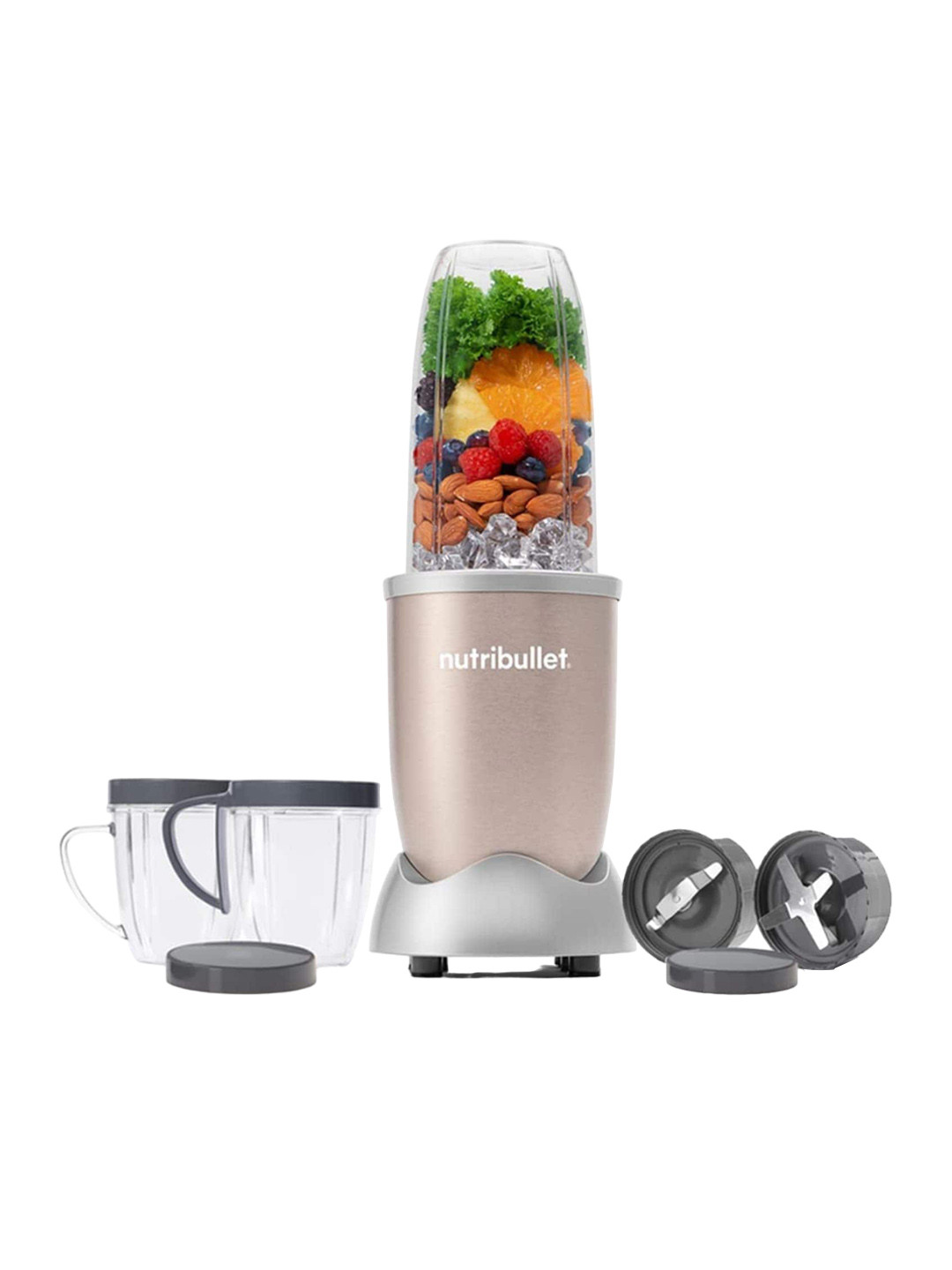 

Nutribullet 900 W 3 Jars Juicer Mixer Grinder, Gold