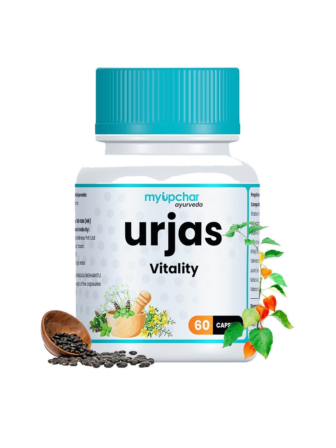 

Myupchar Ayurveda Urjas Vitality Capsules - 60 Capsules, Brown
