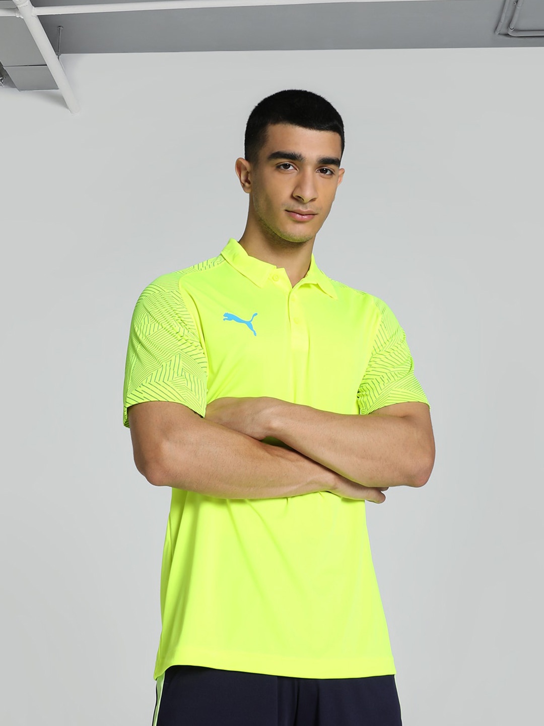 

Puma Cricket Teamwear Sublimation Polo Tshirts, Fluorescent green