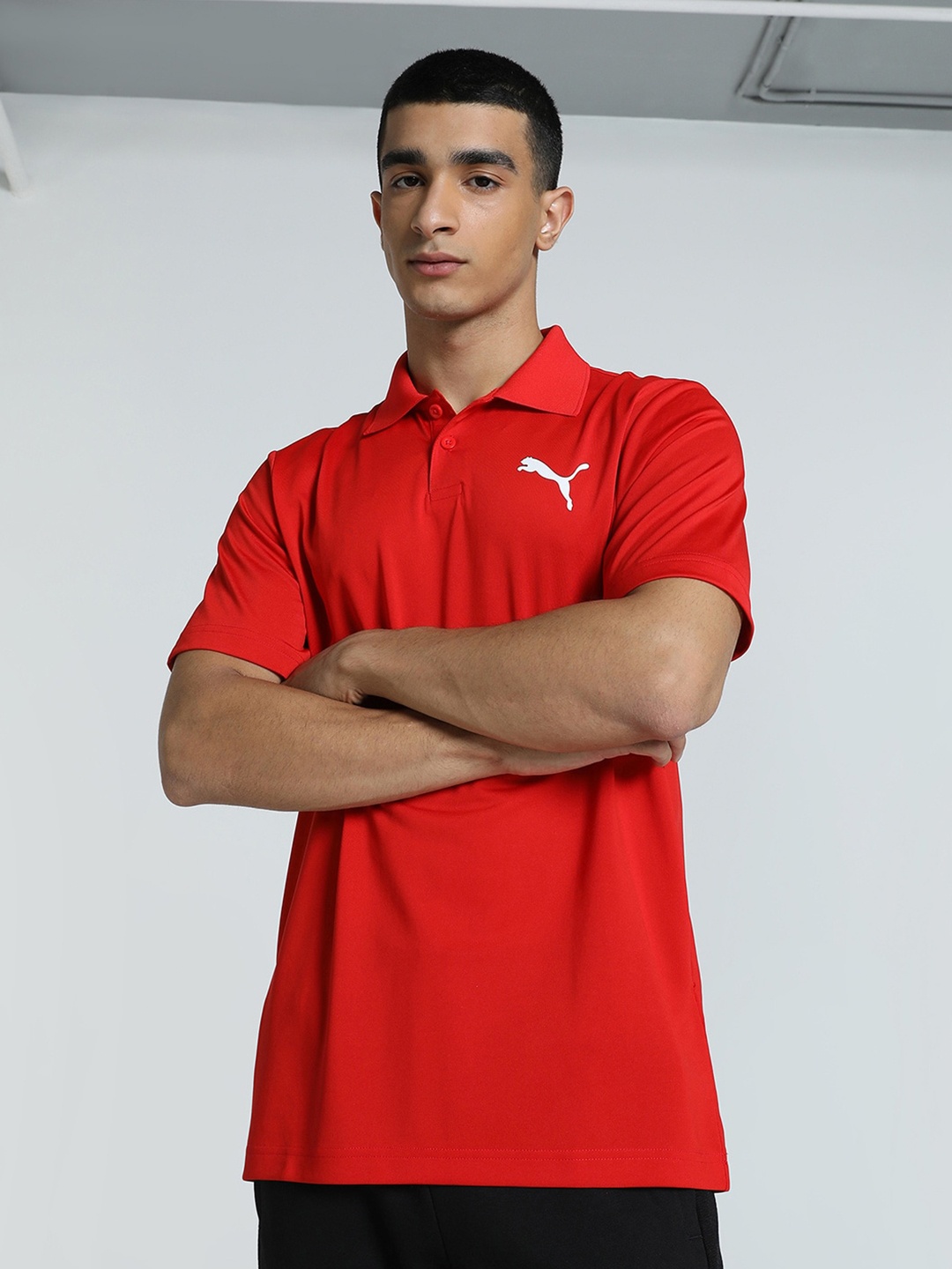 

Puma CR Team Cricket Polo T-shirt, Red