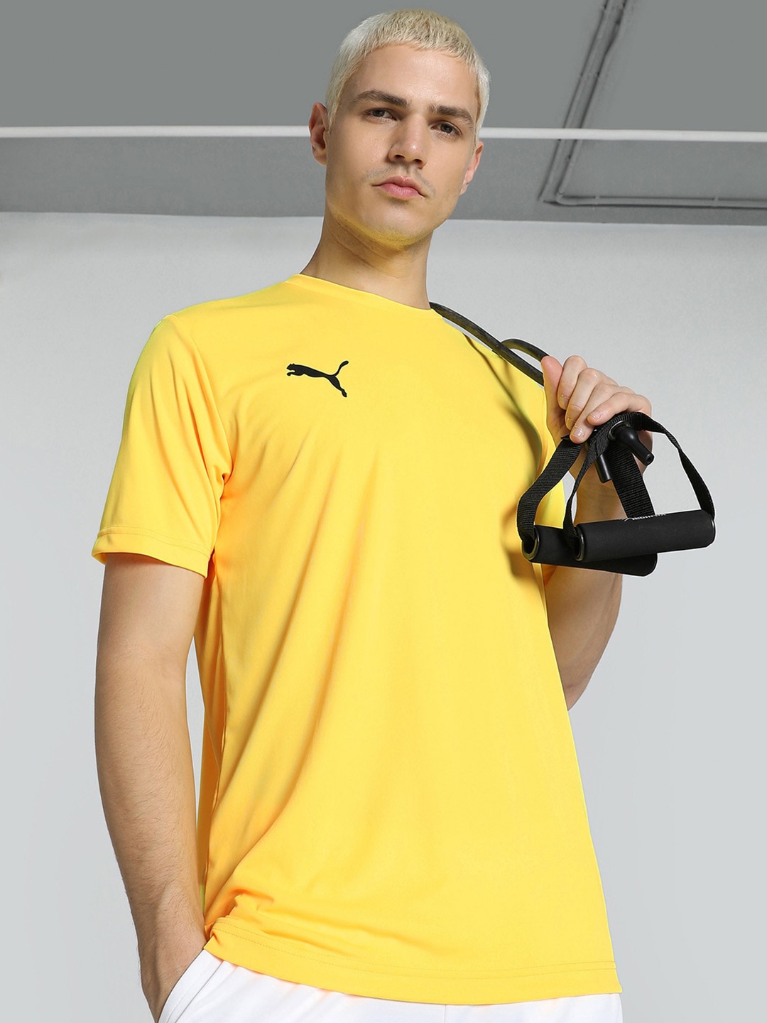 

Puma Cricket Teams Round Neck T-Shirt, Yellow