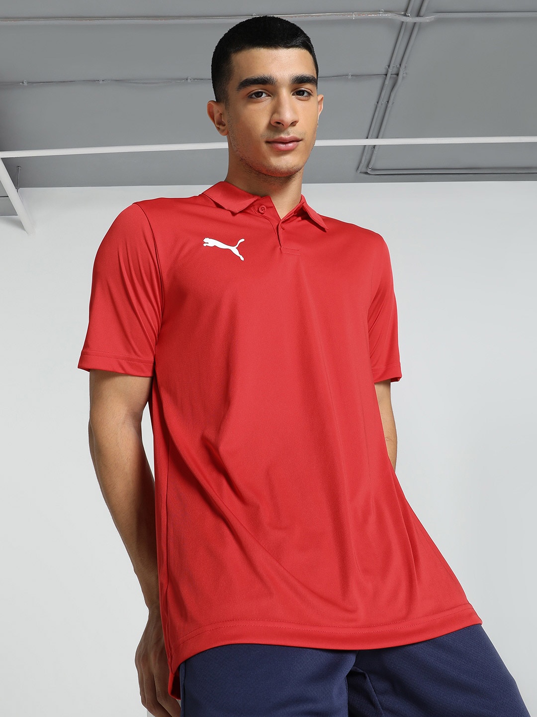 

Puma Cricket Teamwear Plain Polo T-Shirt, Red