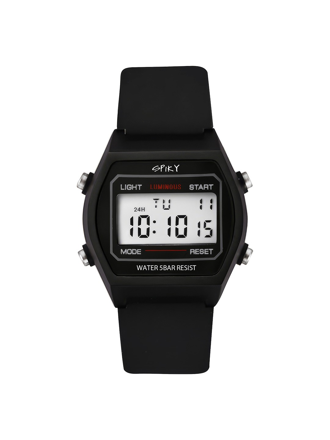

Spiky Kids Digital Multi Function Automatic Watch SPKEVA25_C1_BLK, Black