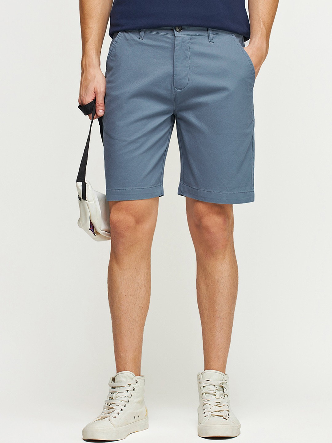 

Red Flame Men Mid-Rise Outdoor Regular Shorts, Blue