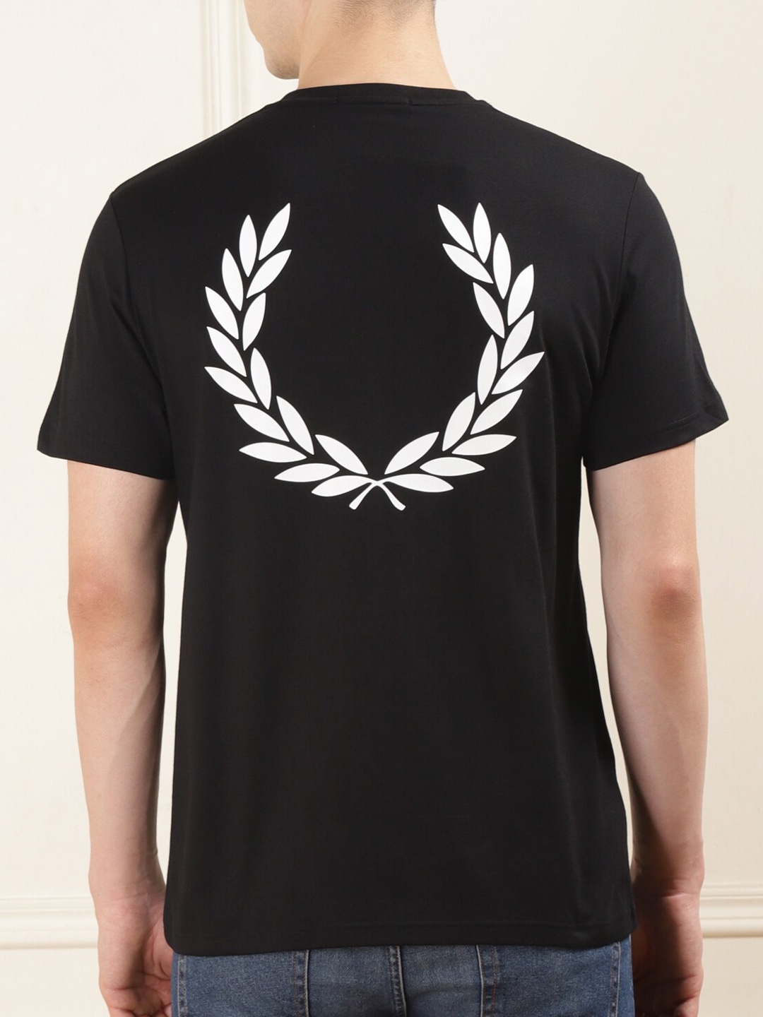 

Fred Perry Men Graphic Printed T-shirt, Black