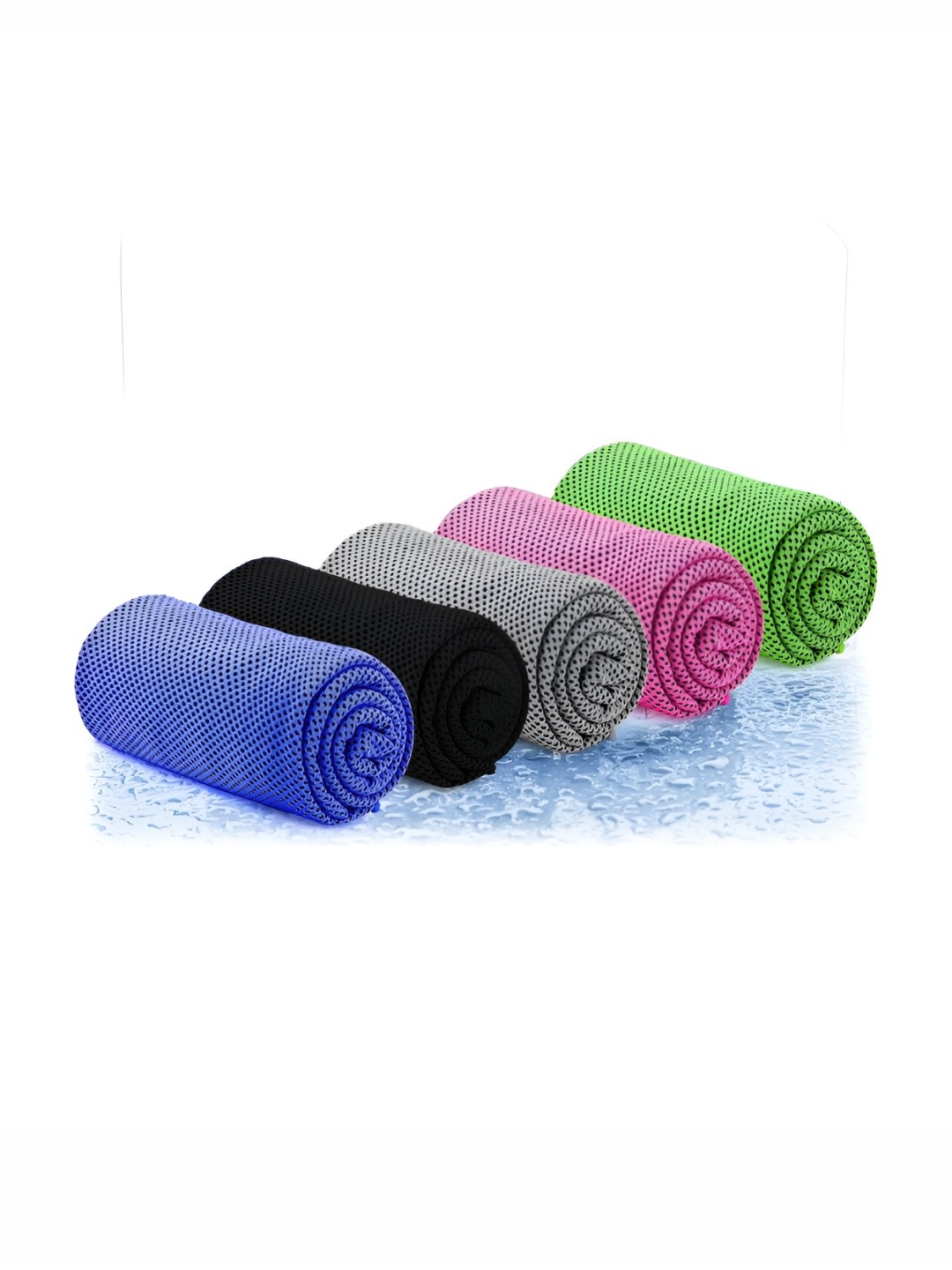

P-Plus International Blue & Pink 5 Pieces 300 GSM Face Towels