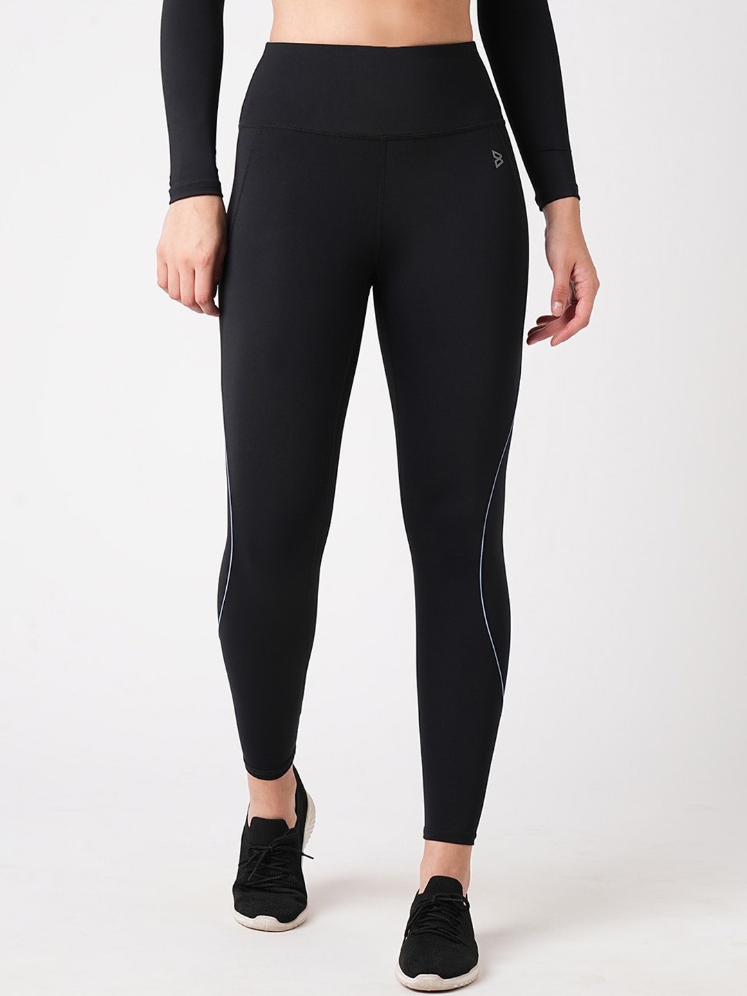 

BODD ACTIVE Women Ankle Length Tights, Black
