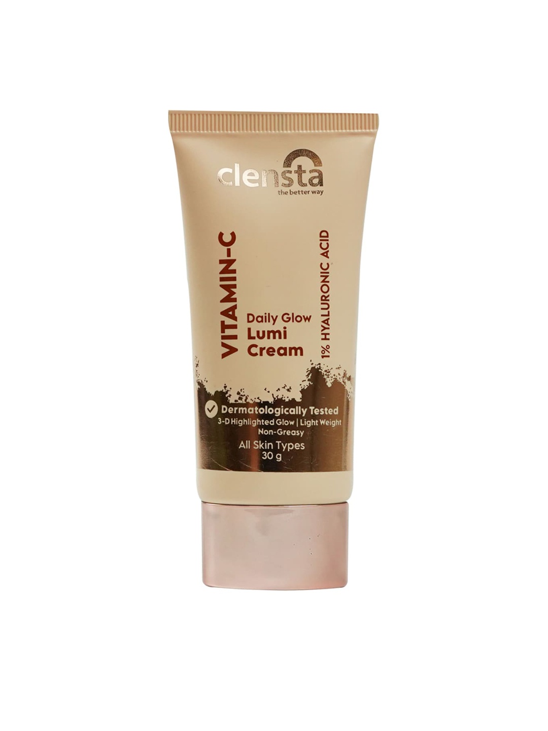 

Clensta Vitamin C Glow Lumi Day Cream - 30 gm, Beige