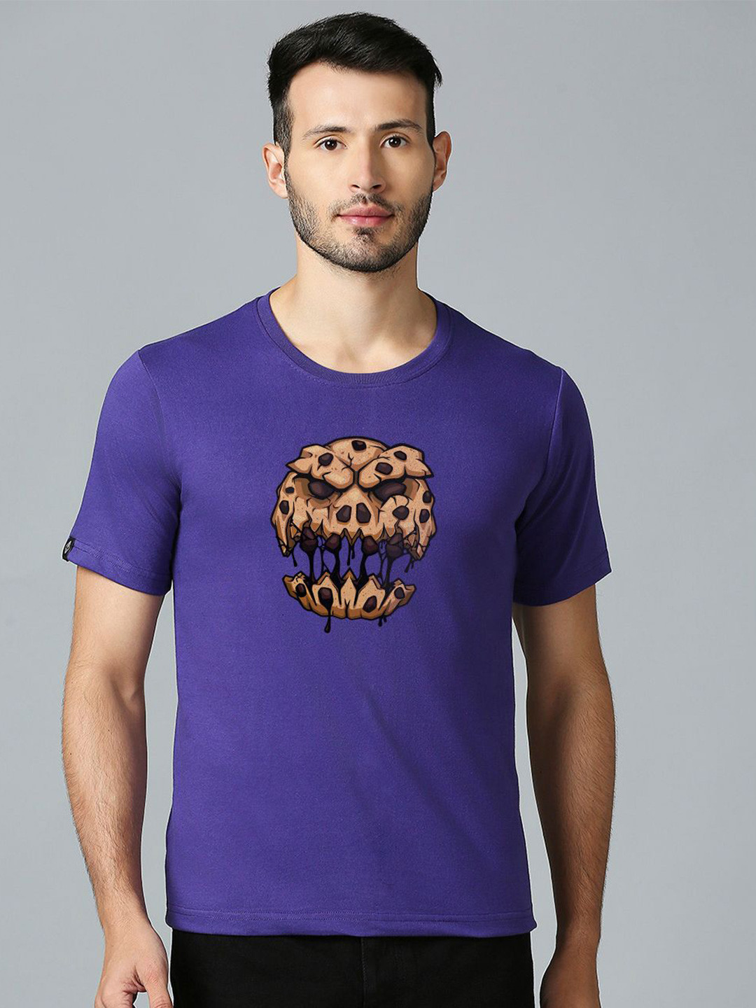 

MOD ECRU Unisex Graphic Printed T-shirt, Purple