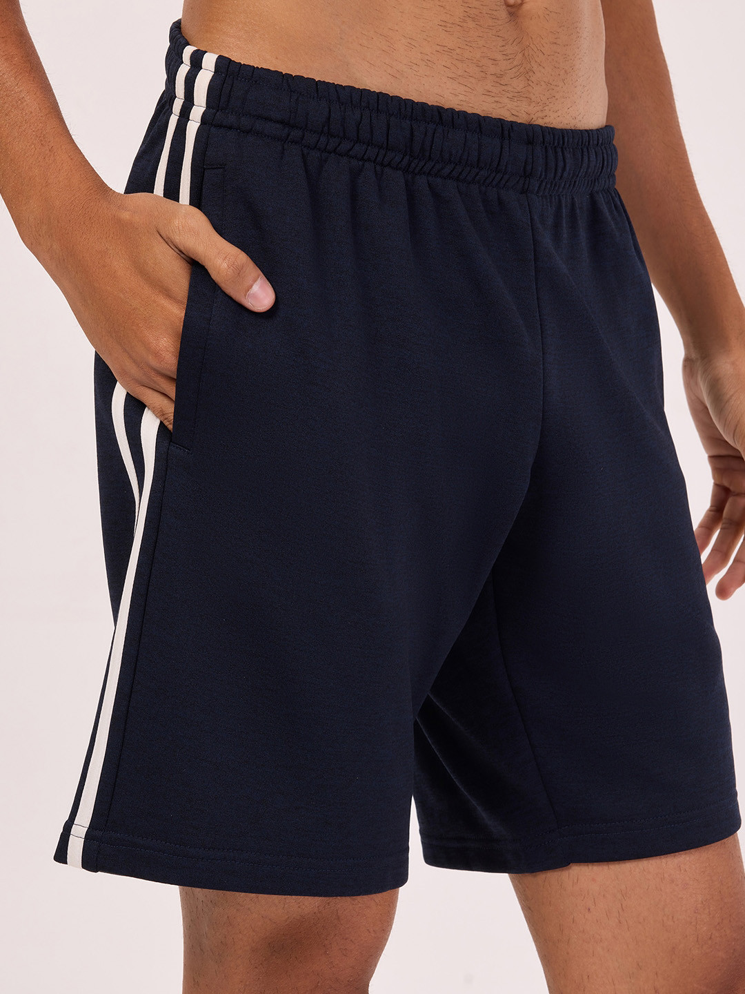 

Bombay High Men Training or Gym Sports Shorts, Navy blue