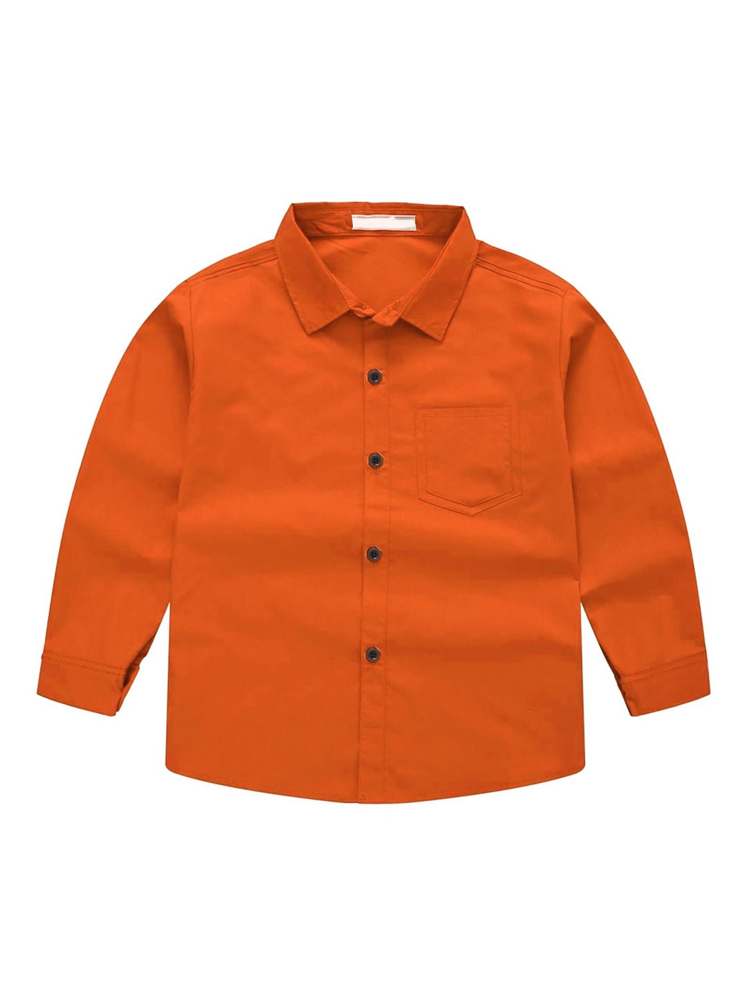 

BAESD Boys Comfort Cotton Shirt, Orange