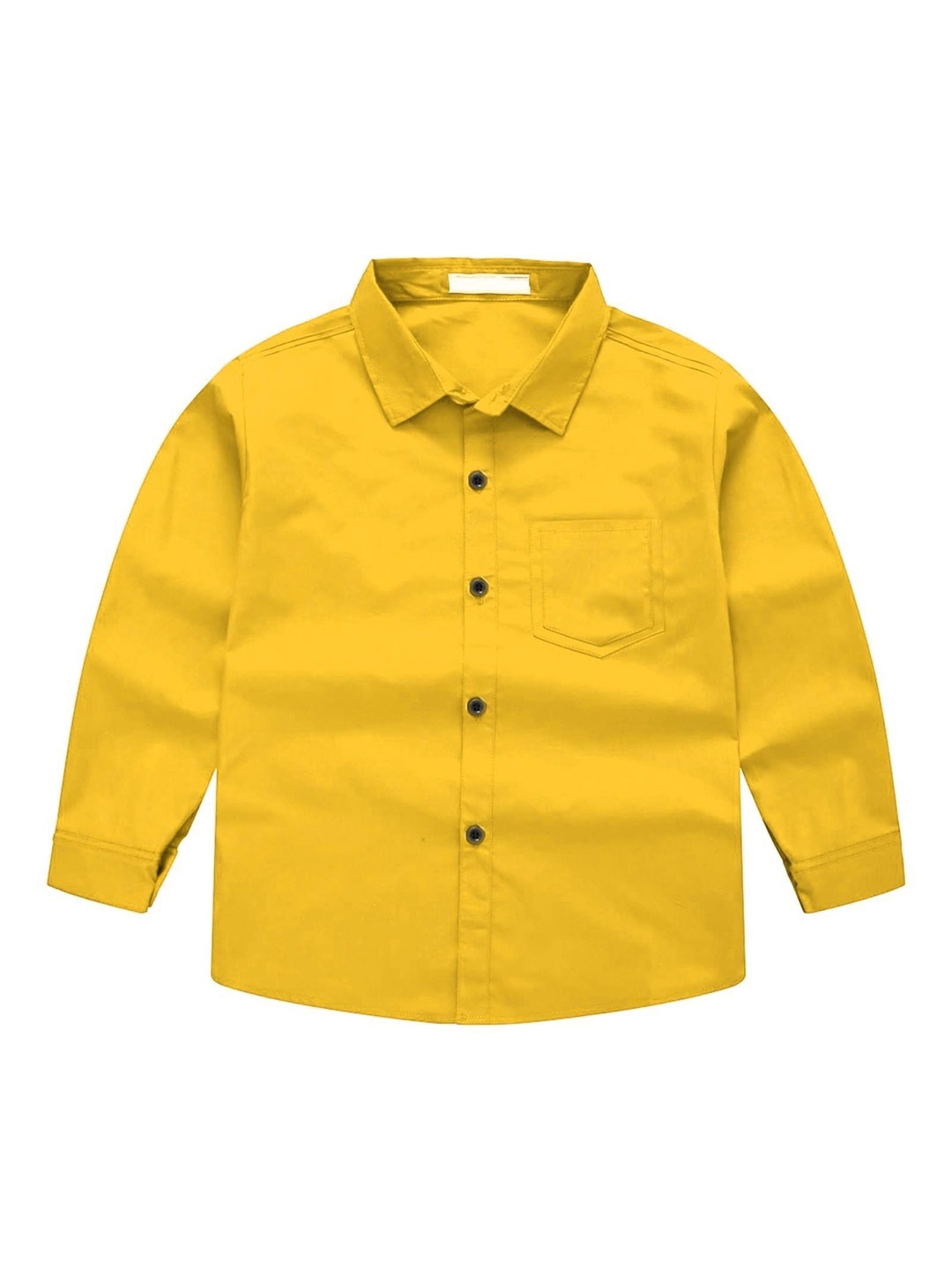 

BAESD Boys Comfort Cotton Shirt, Yellow