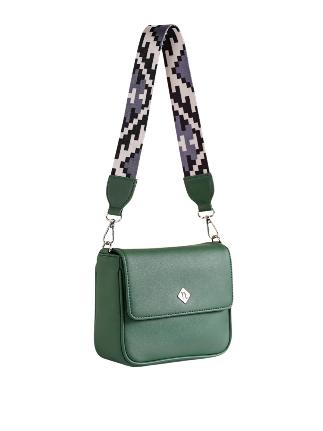 

Nestasia Structured Shoulder Bag, Green