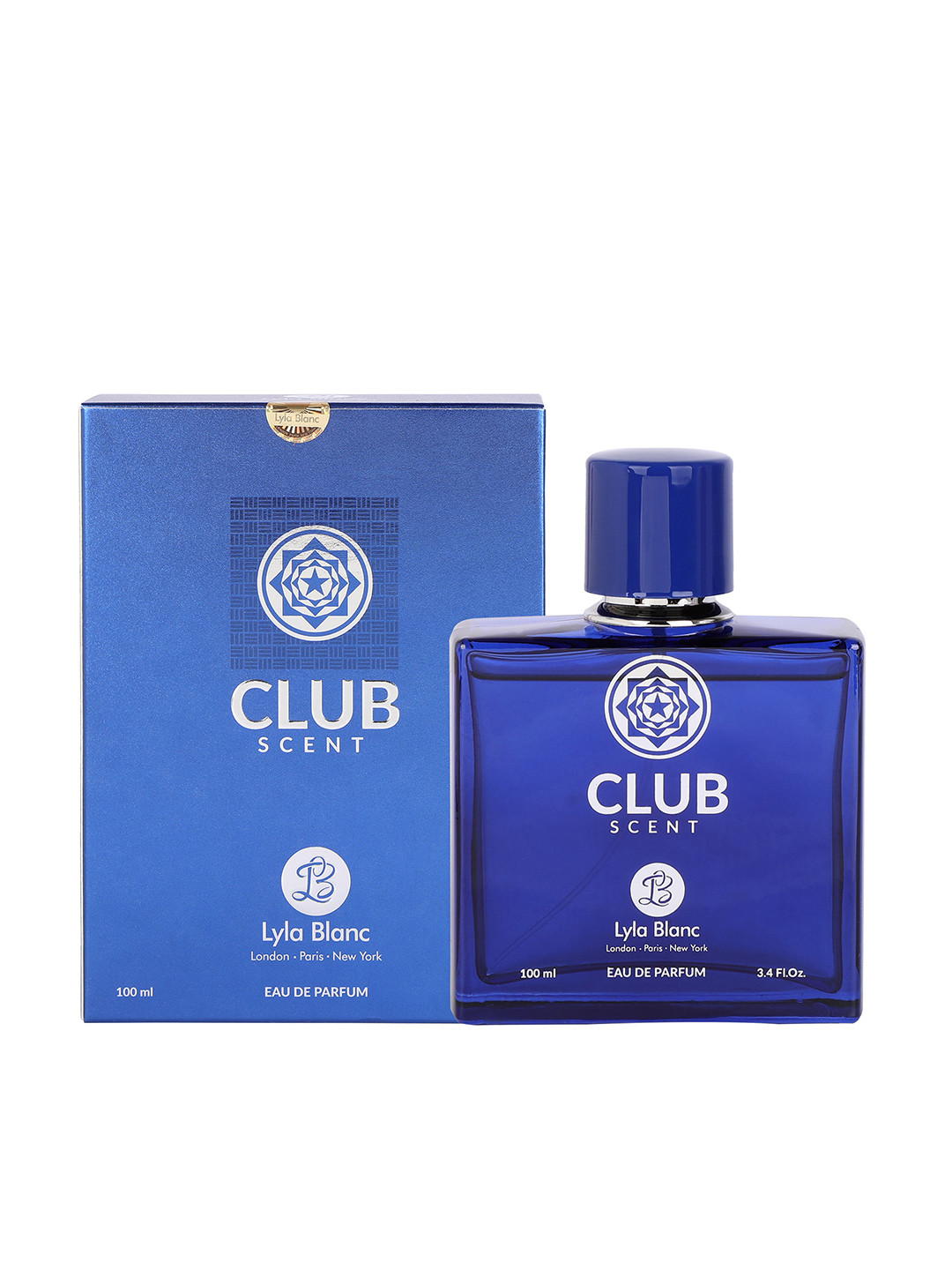 

Lyla Blanc Club Blue Cedar Long Lasting Eau De Parfum - 100 ml