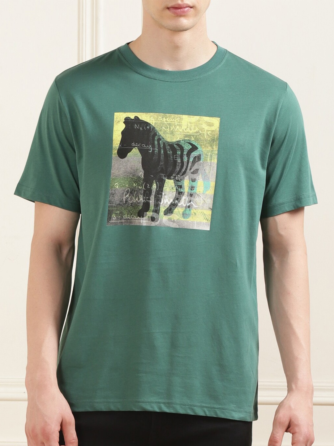 

PS By Paul Smith Men Graphic Printed T-shirt, Green