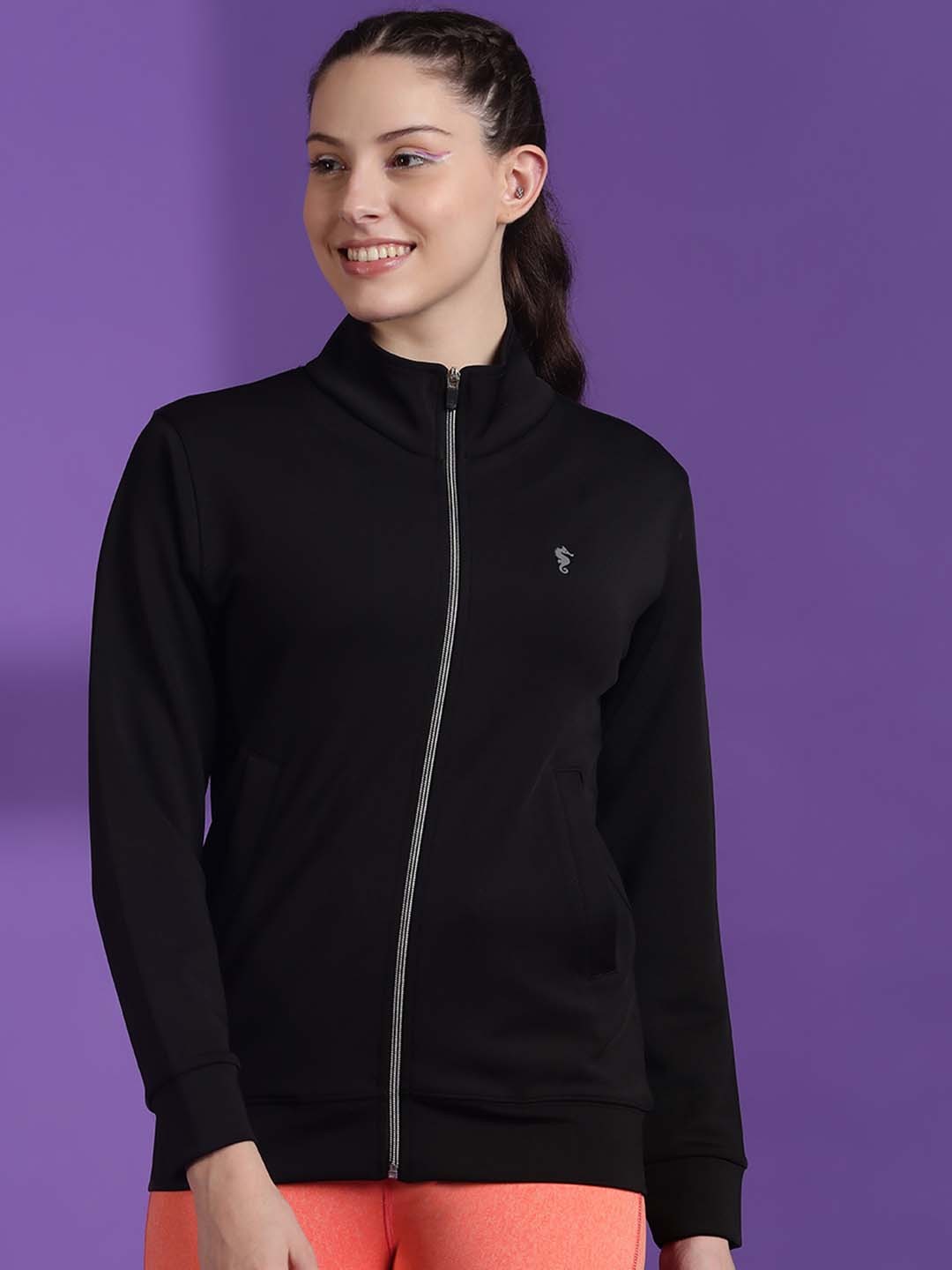 

EPPE Lightweight Dry Fit Training Sporty Jacket, Black