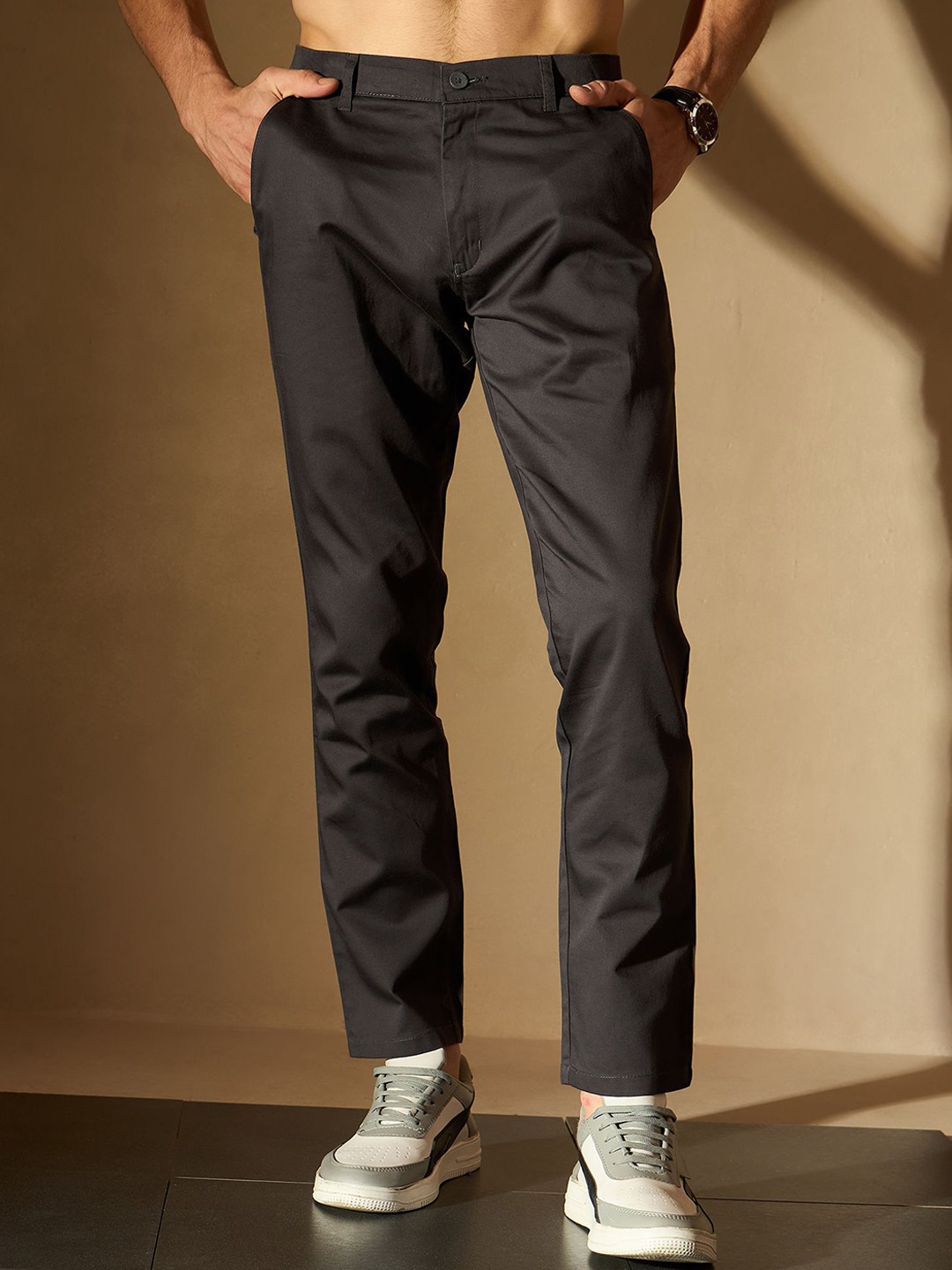 

DENNISON Men Casual trouser, Grey