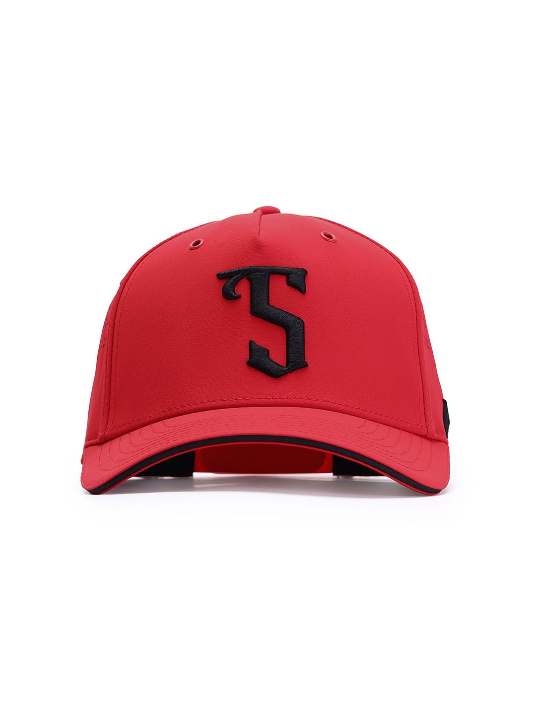 

LIT-AF Unisex Embroidered SPF Protection Baseball Cap, Red