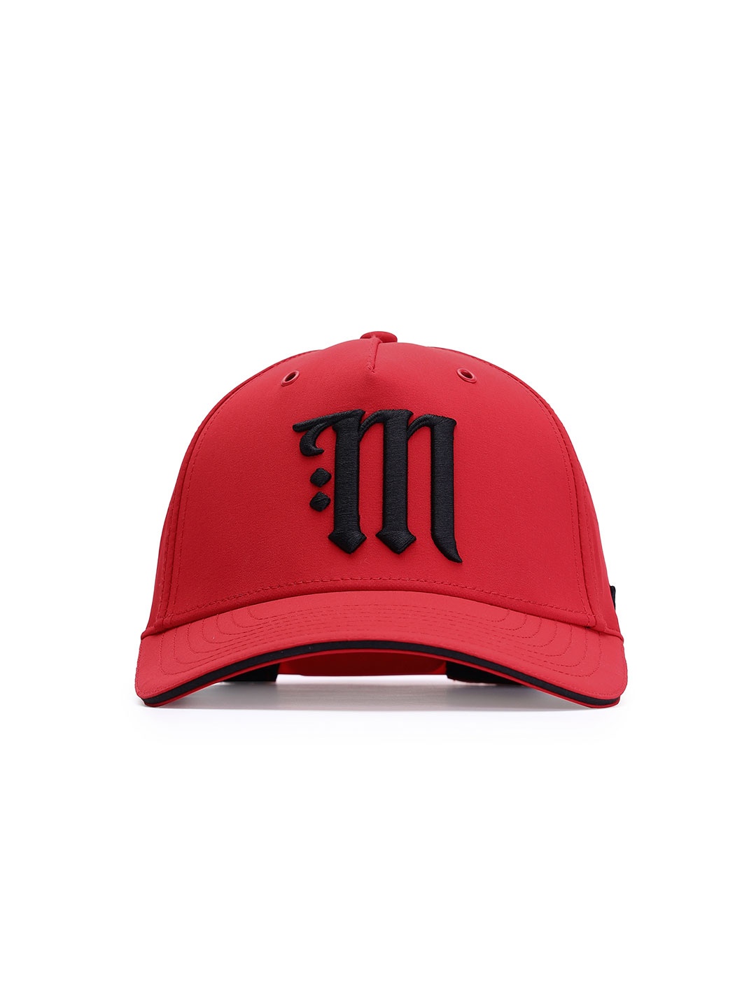 

LIT-AF Unisex Embroidered SPF Protection Baseball Cap, Red