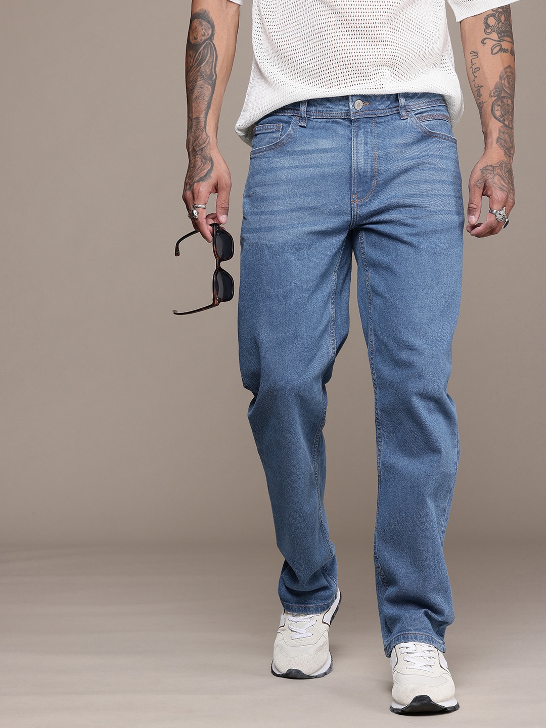 

The Roadster Life Co. Light Fade Stretchable Jeans, Blue