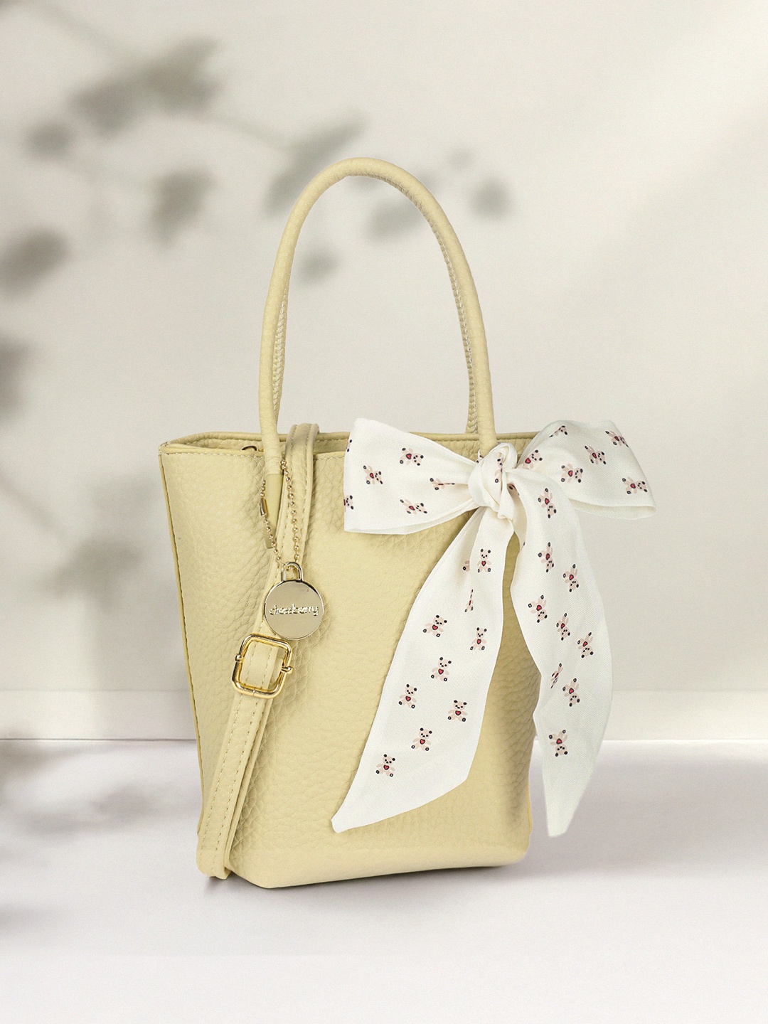 

DressBerry Bucket Handheld Bag with Bow, Green
