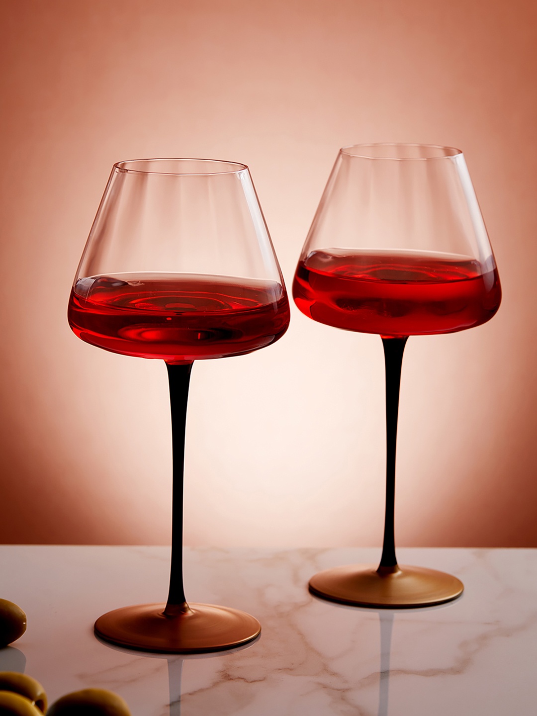 

Troveas Transparent 2 Pieces Wine Glasses 700 ml Each