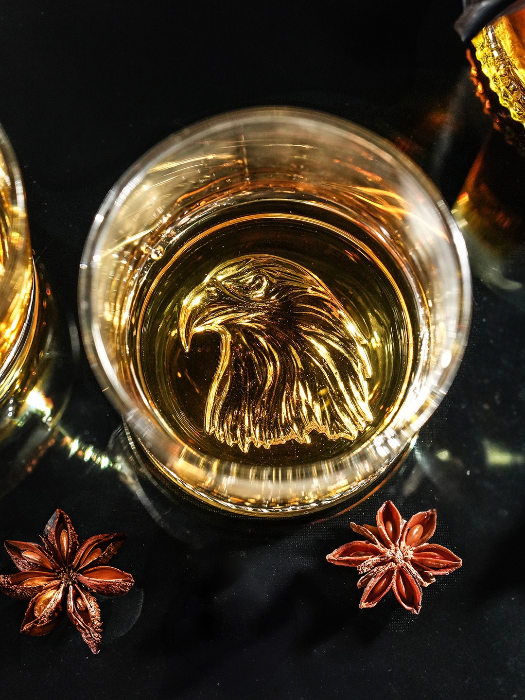 

Troveas Transparent 6 Pieces Whiskey Glasses 320 ml Each