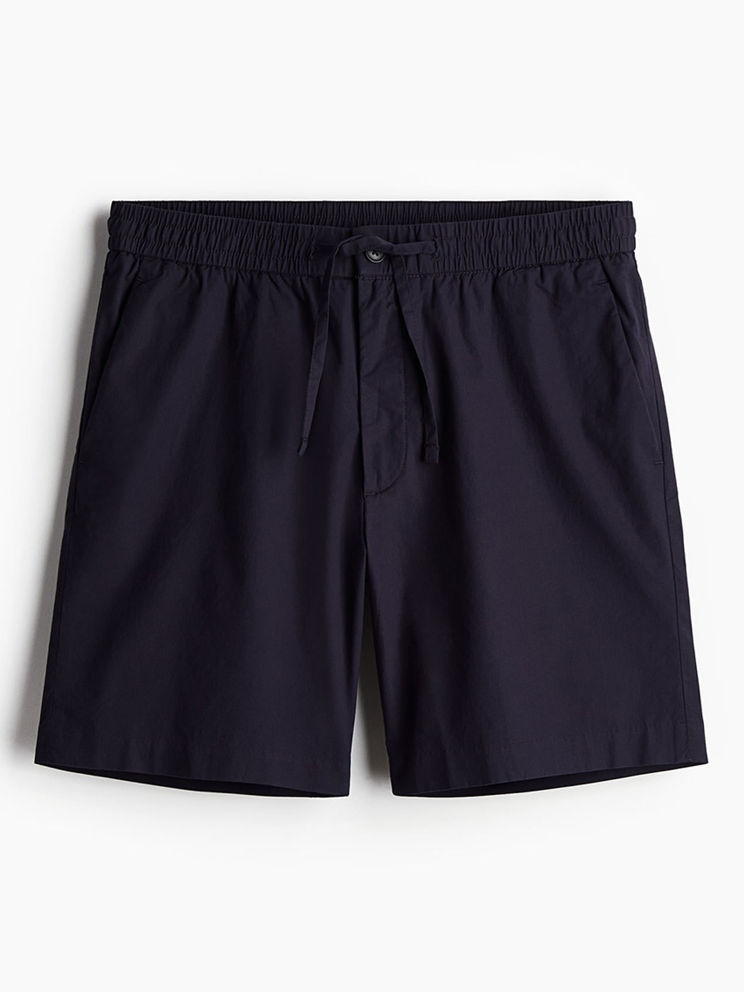 

H&M Men Regular Fit Shorts, Navy blue