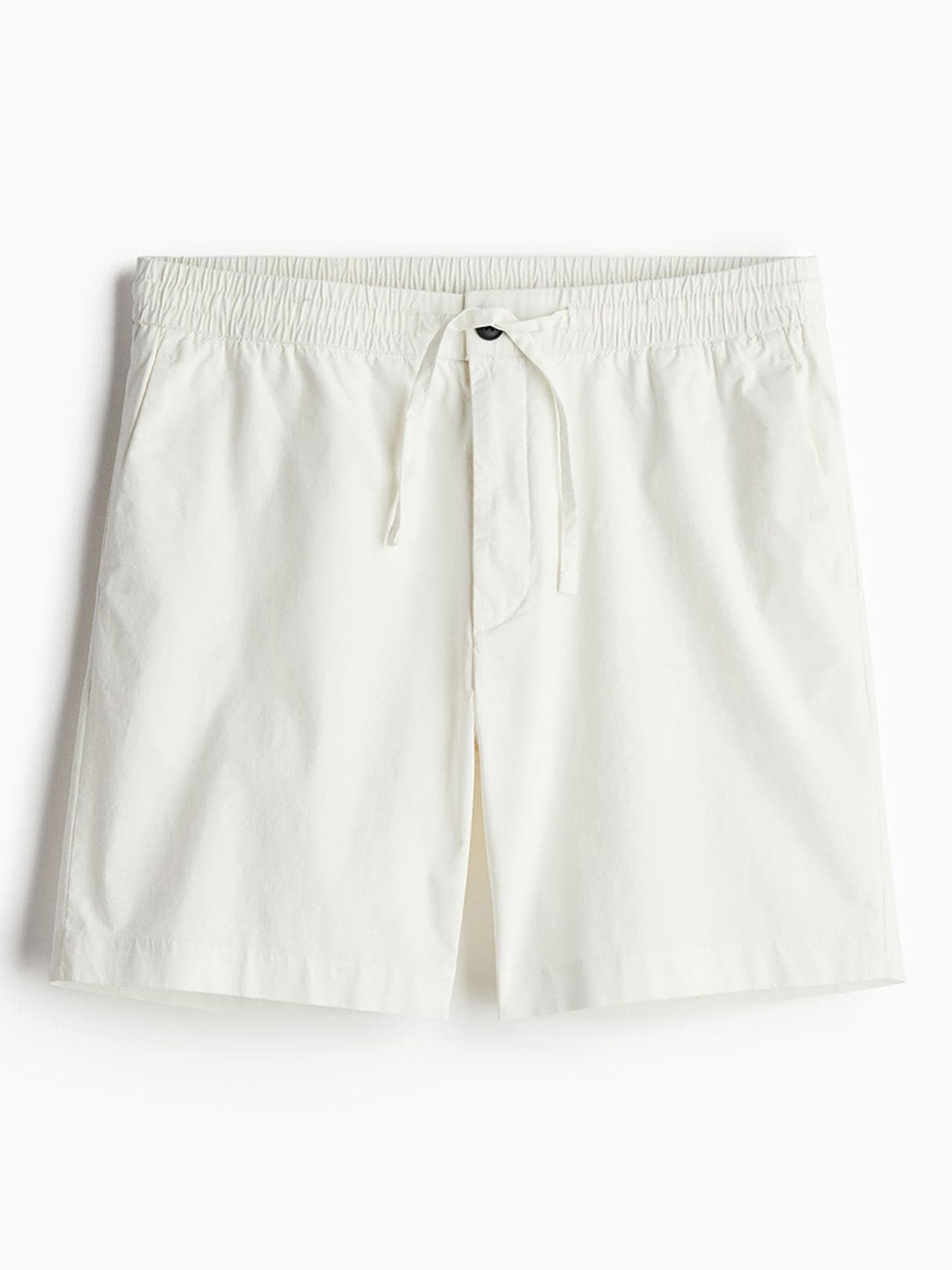

H&M Men Regular Fit Shorts, White