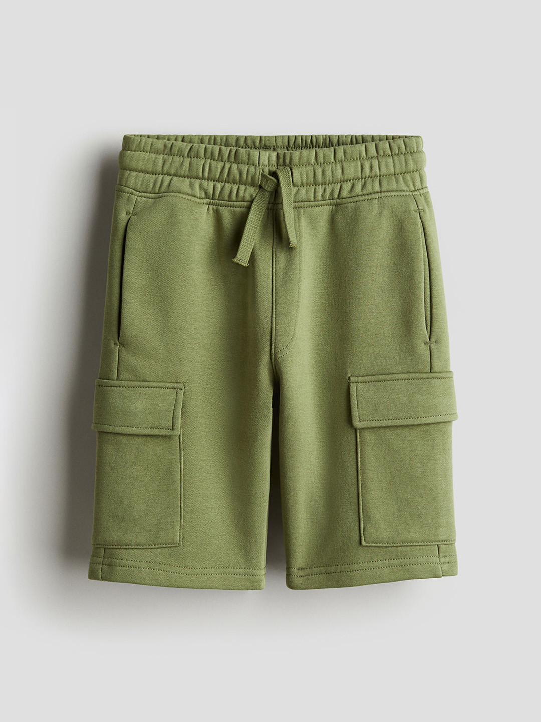 

H&M Boys Cargo Shorts, Olive