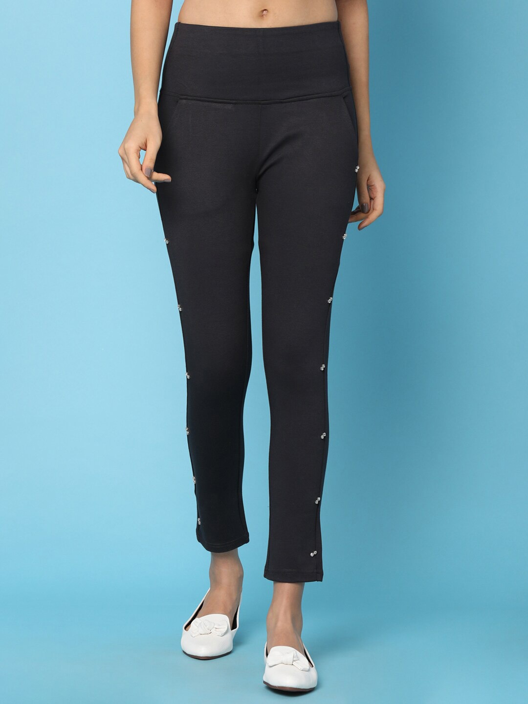 

UNLIMITED Women Slim Fit Jeggings, Grey