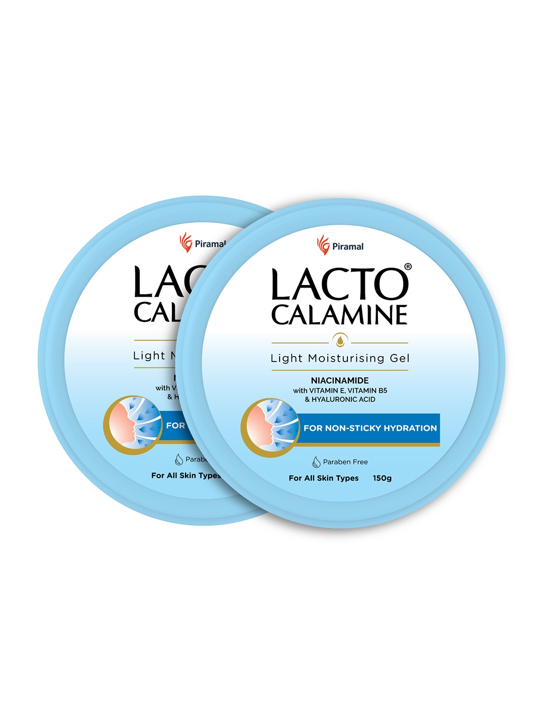 

Lacto Calamine Set Of 2 Super Light Face Moisturizer For Oily Skin - 150g Each, Blue