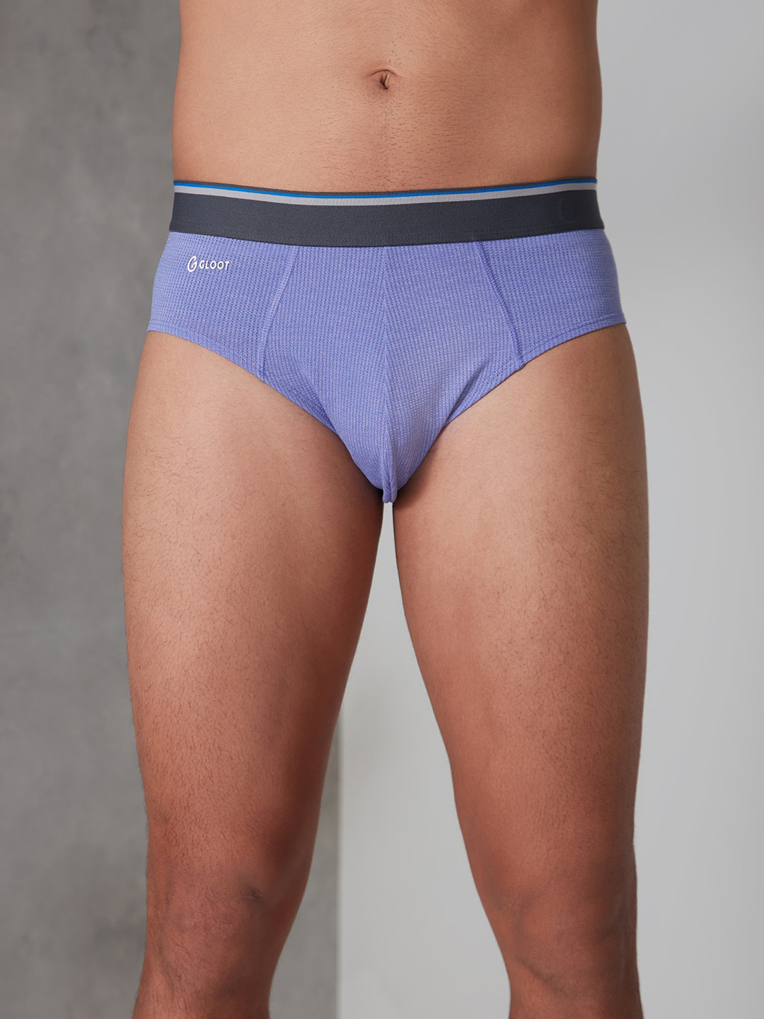 

Gloot Mid-Rise Cotton Basic Briefs GLUAKOEBR01_Lavender
