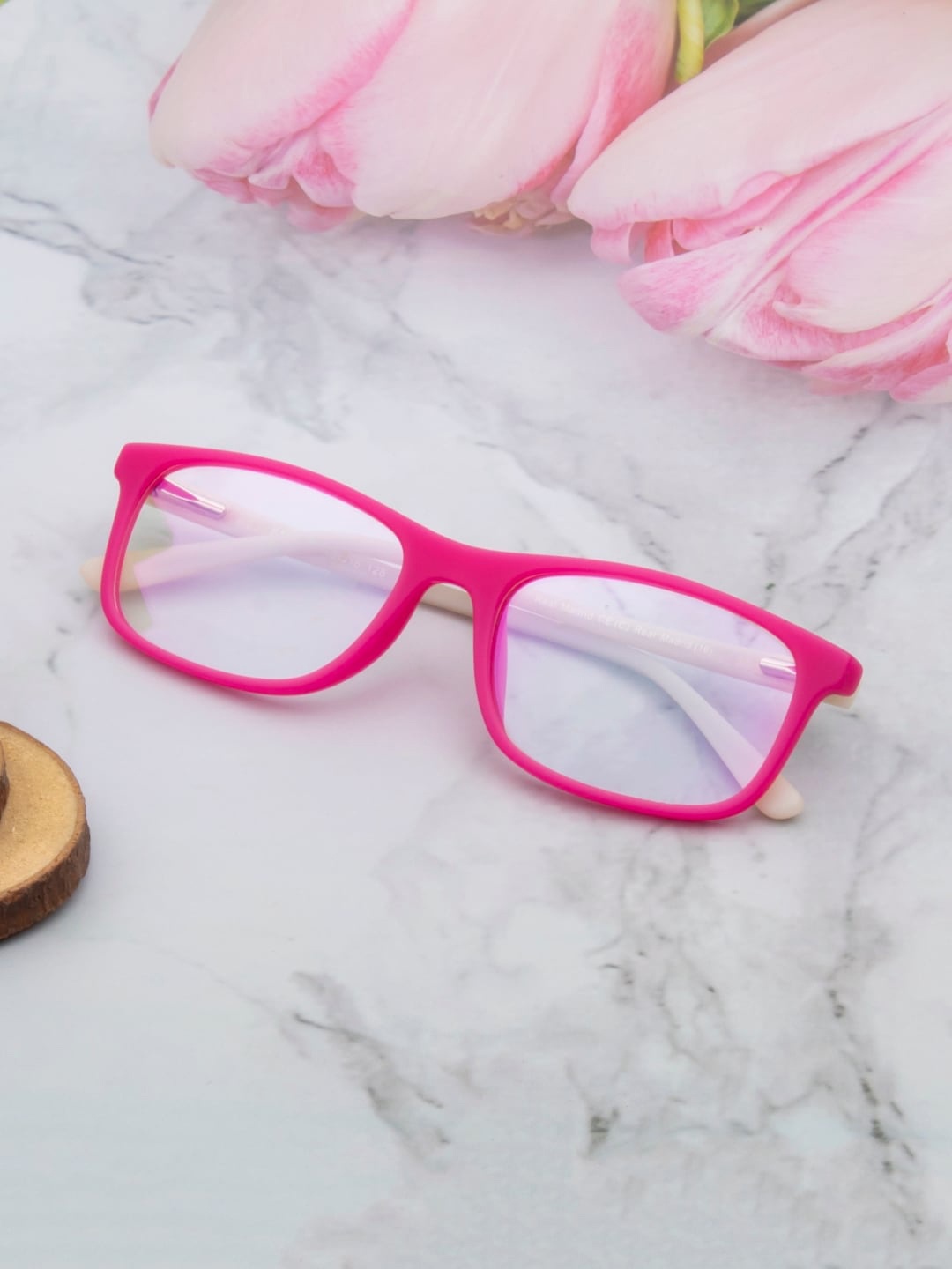 

Ted Smith Frame Eyeglass, Pink