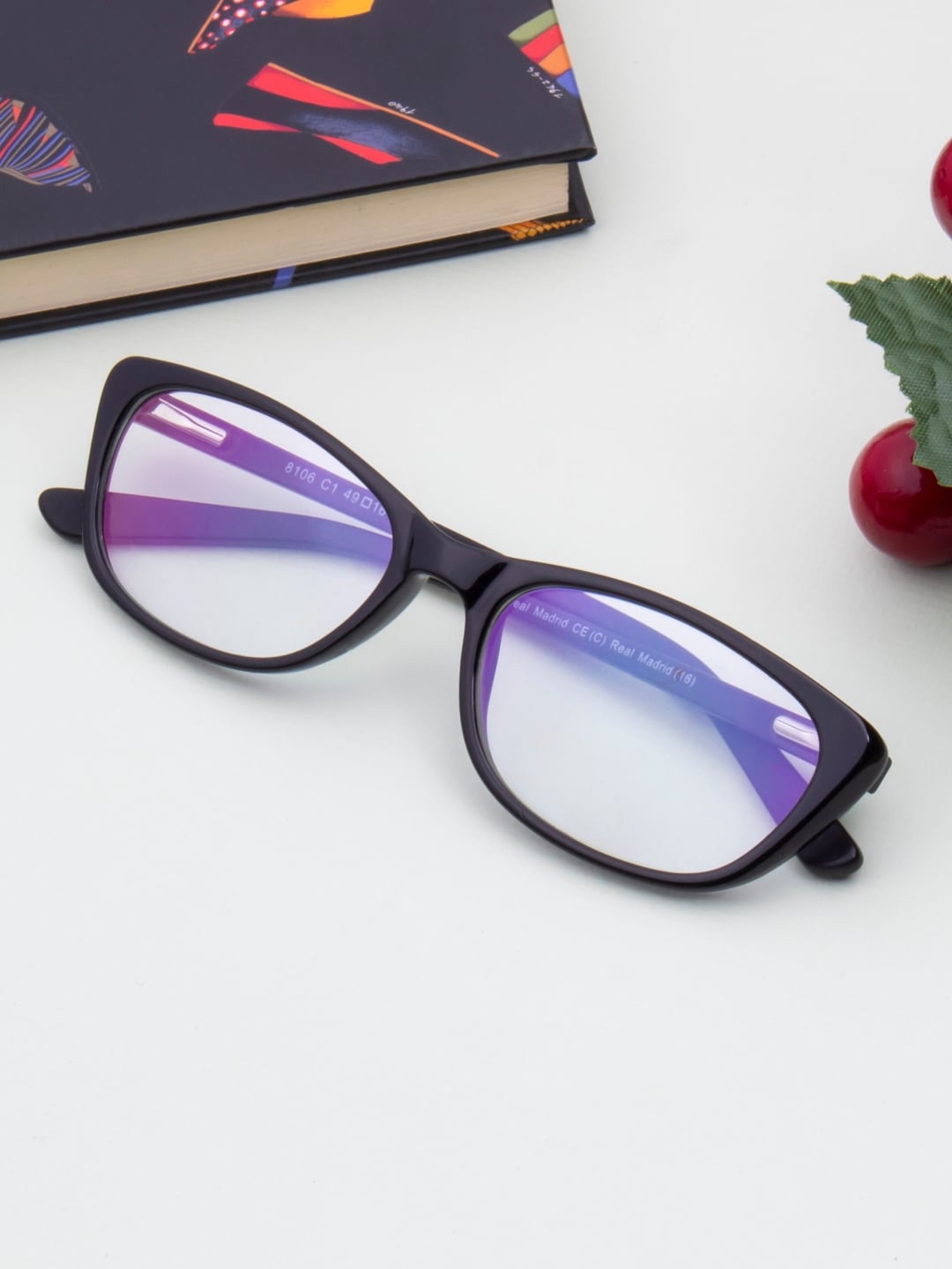 

Ted Smith Kids Rectangle Framed Eye Glass, Black