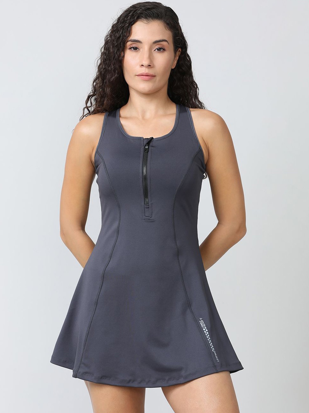 

Lovable Sport Padded Swimming Dress, Steel