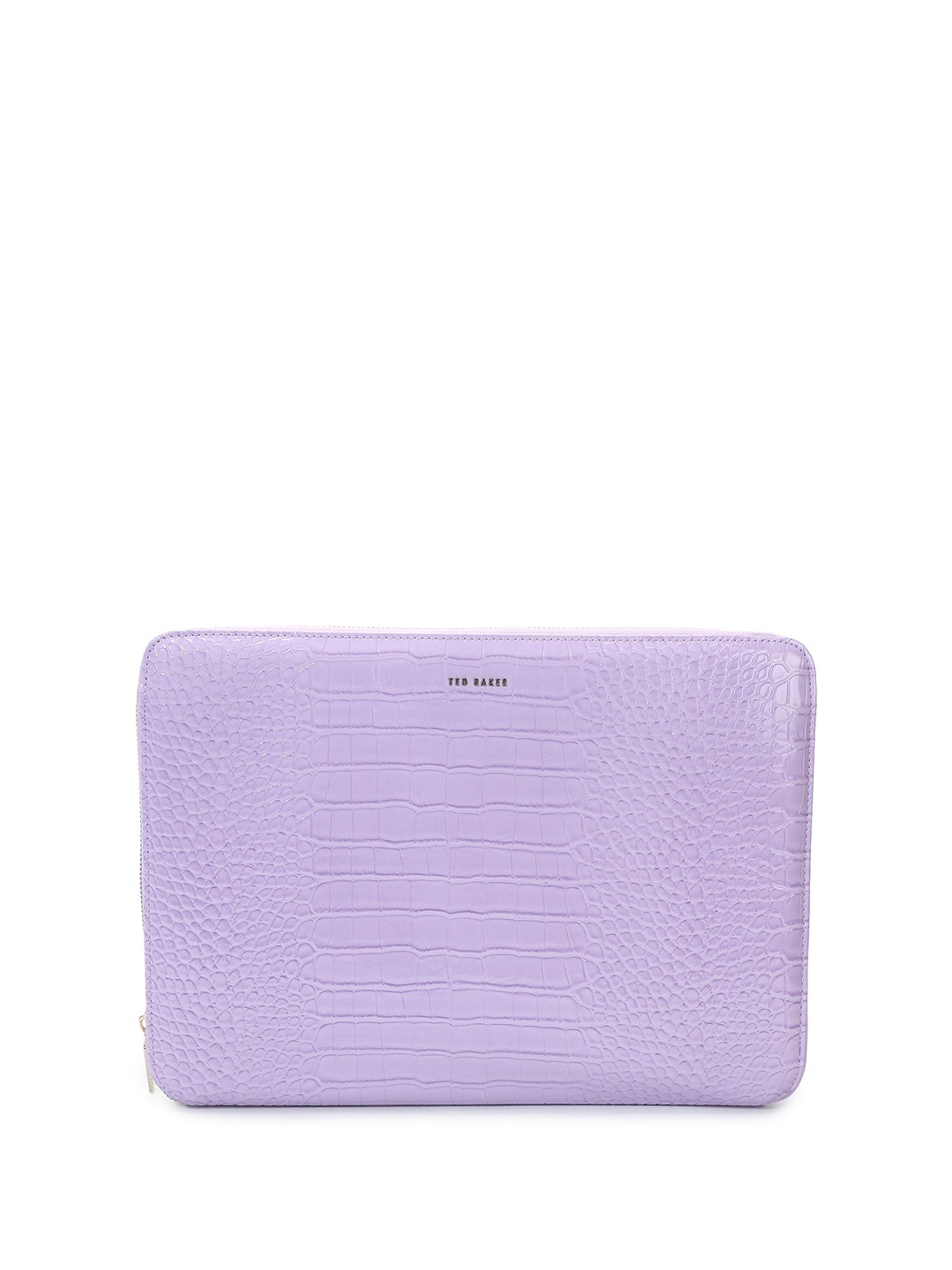 

Ted Baker Animal Textured Leather Structured Sling Bag, Lavender