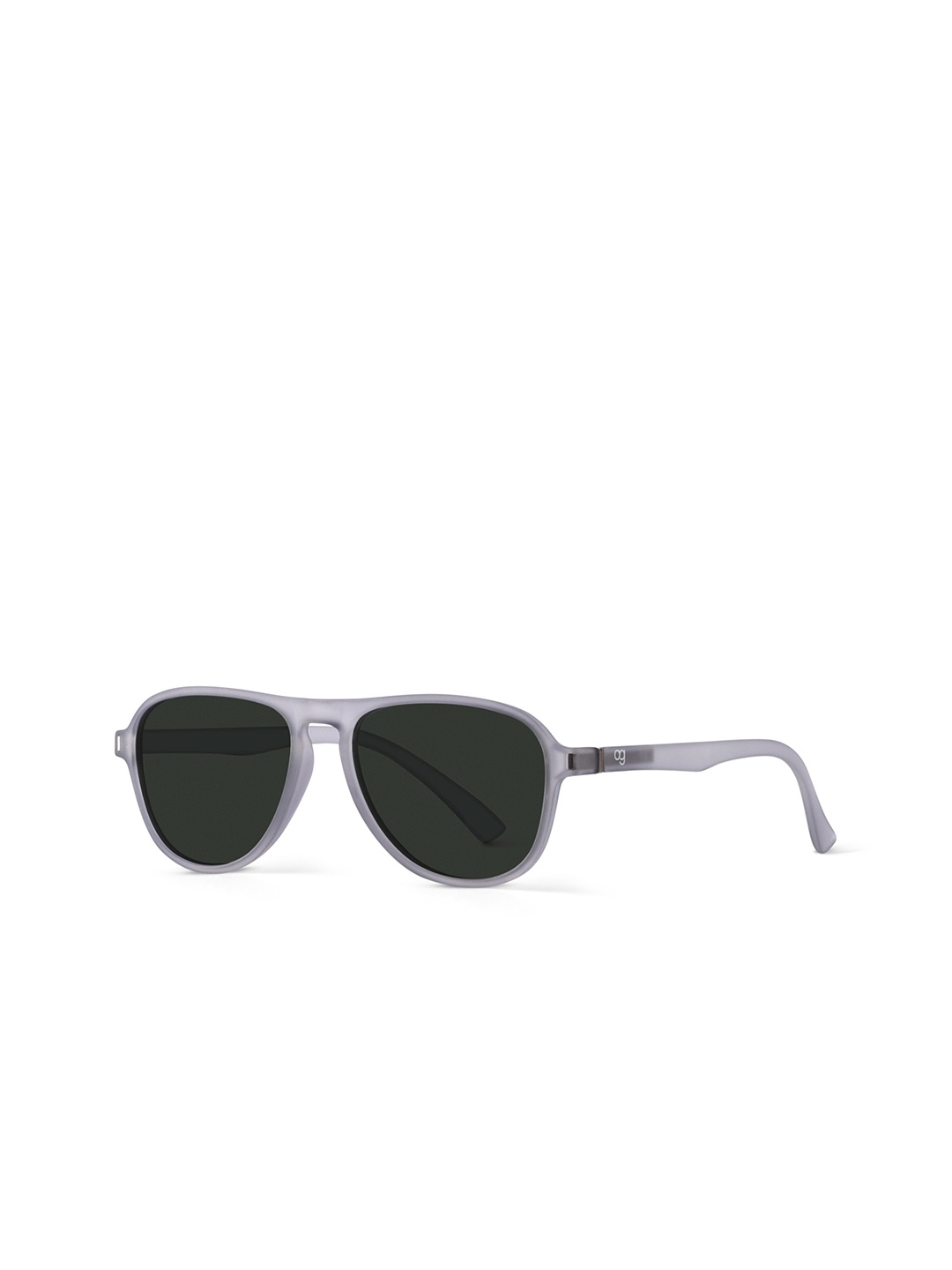 

Woggles Unisex Full Rim Aviator Sunglasses with Polarized Lens WOAV-02-M10-1092-U, Green