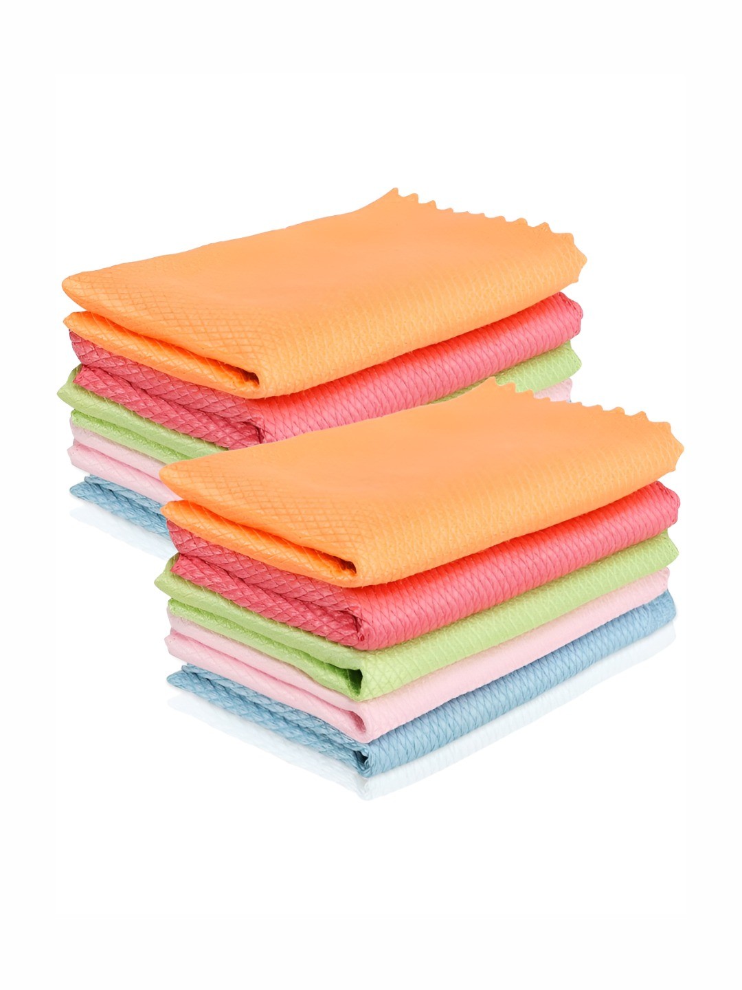 

P-Plus International Blue & Red 10 Pieces Cleaning Clothes