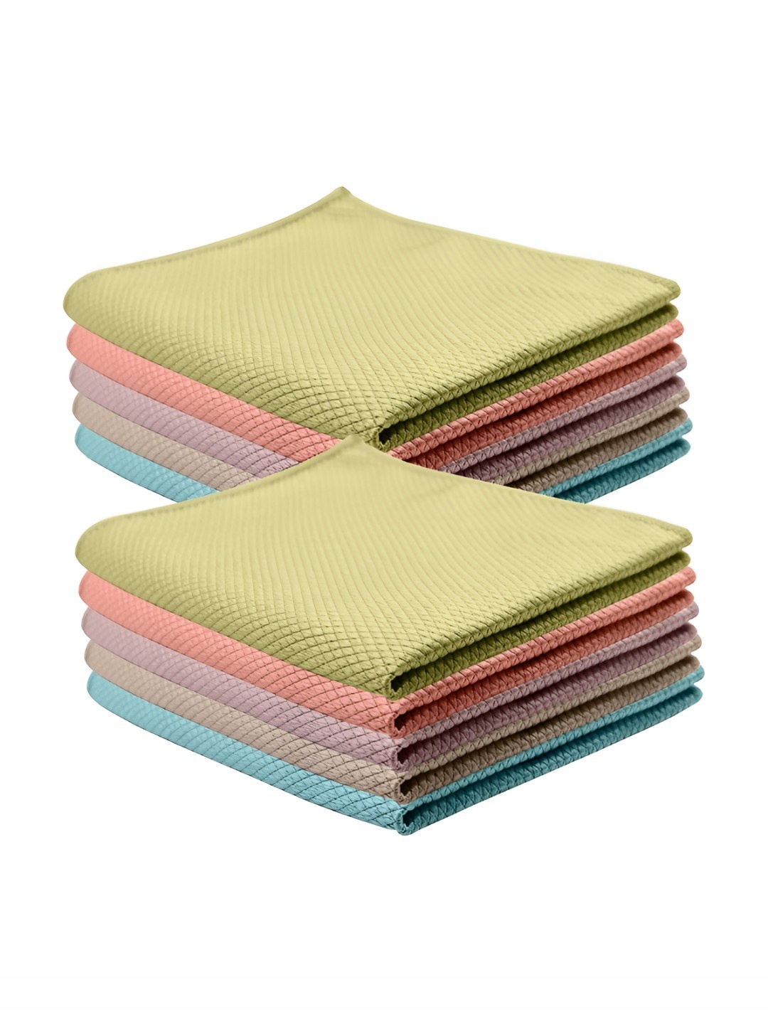 

P-Plus International Green & Blue 10 Pieces Cleaning Cloth