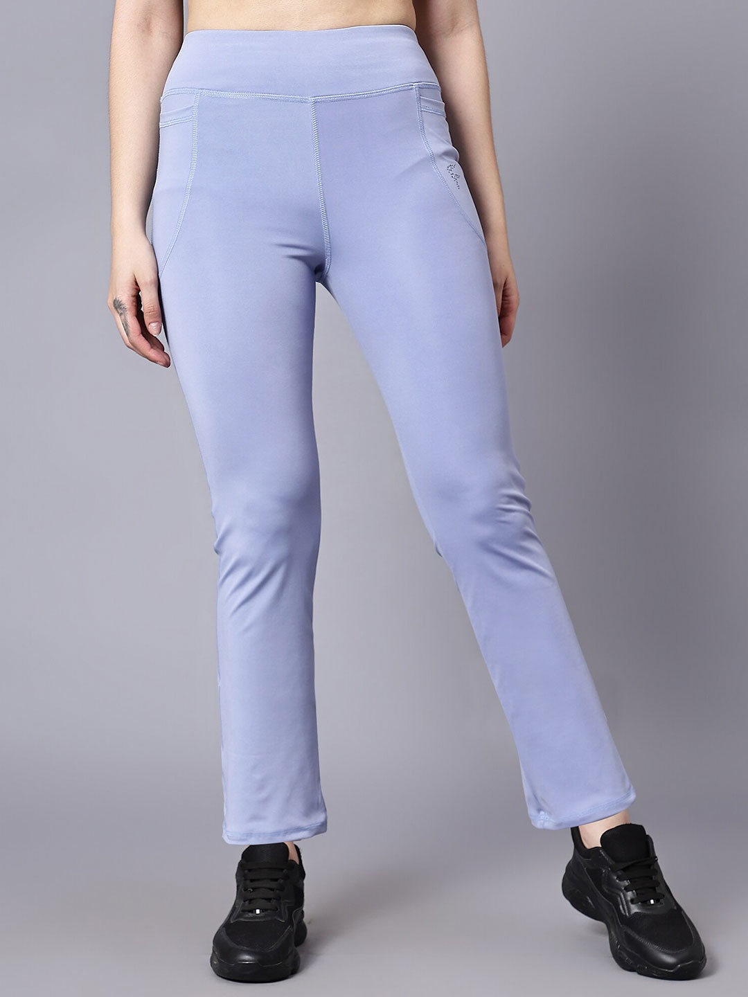 

DIAZ Women Slim Fit Treggings, Lavender