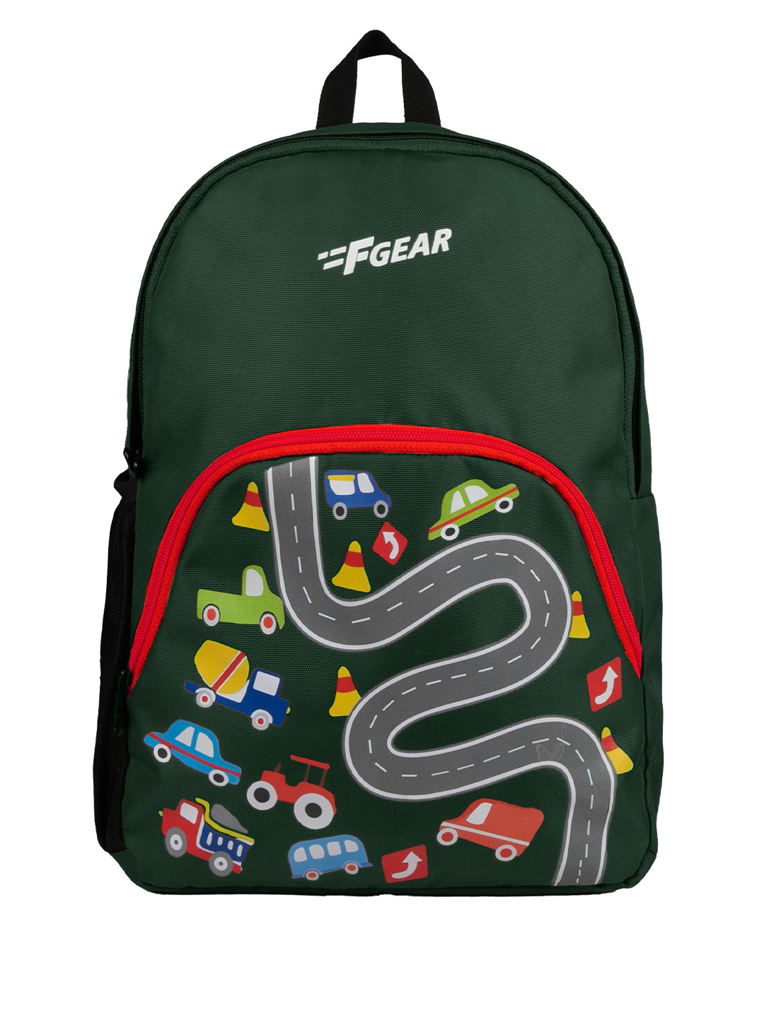

F Gear Kids Graphic Printed Backpack, Green