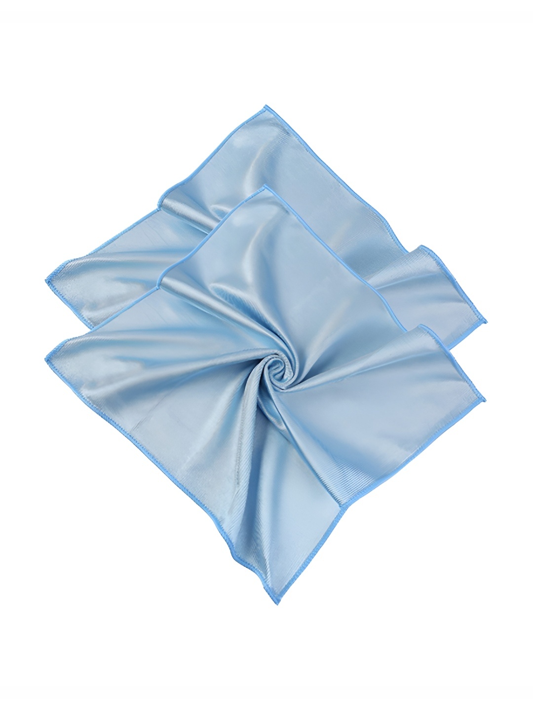 

P-Plus International 2 Pieces Microfiber Cleaning Cloth, Blue