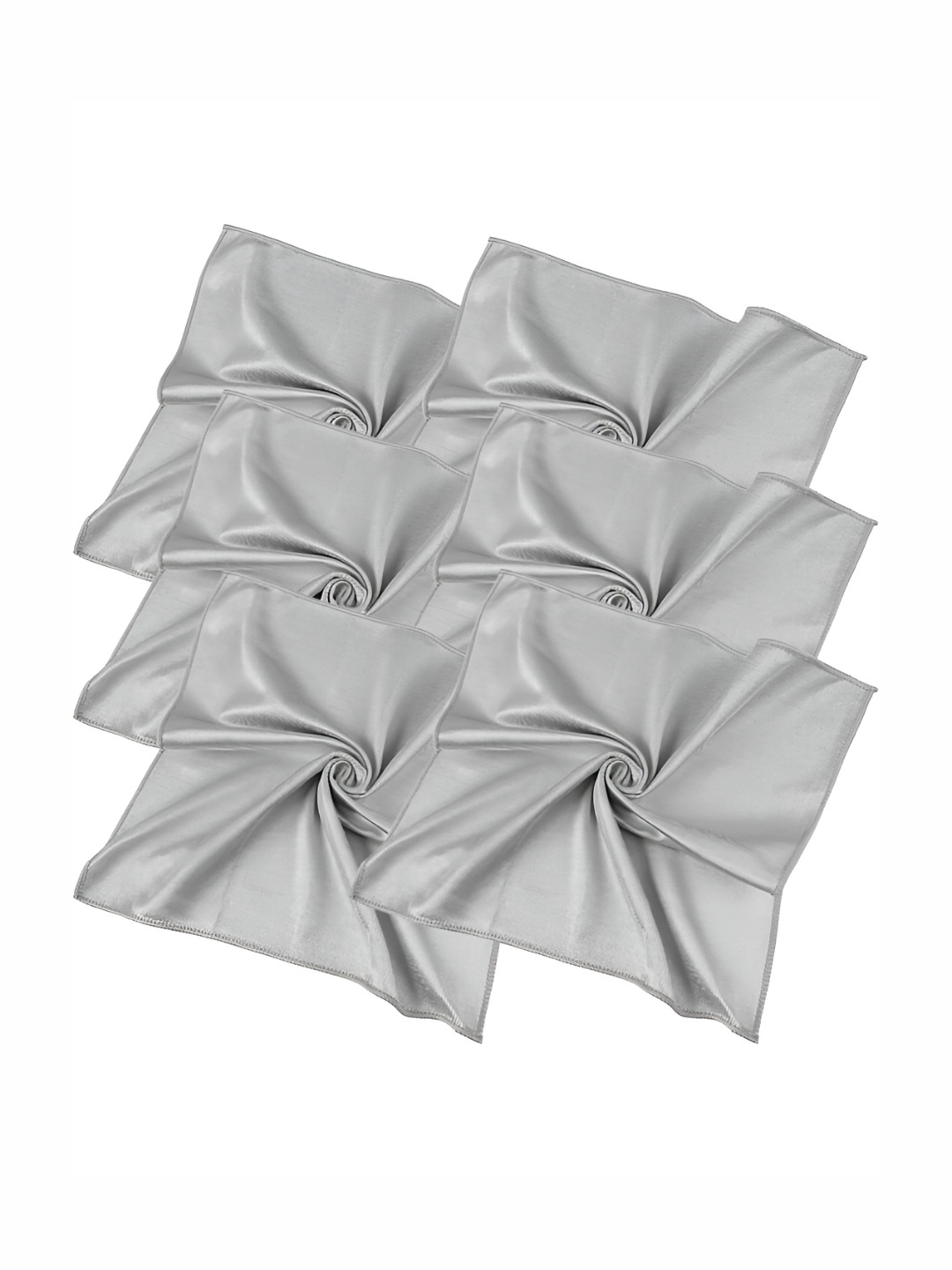 

P-Plus International 6 Pieces Grey Glass Cleaning Cloths
