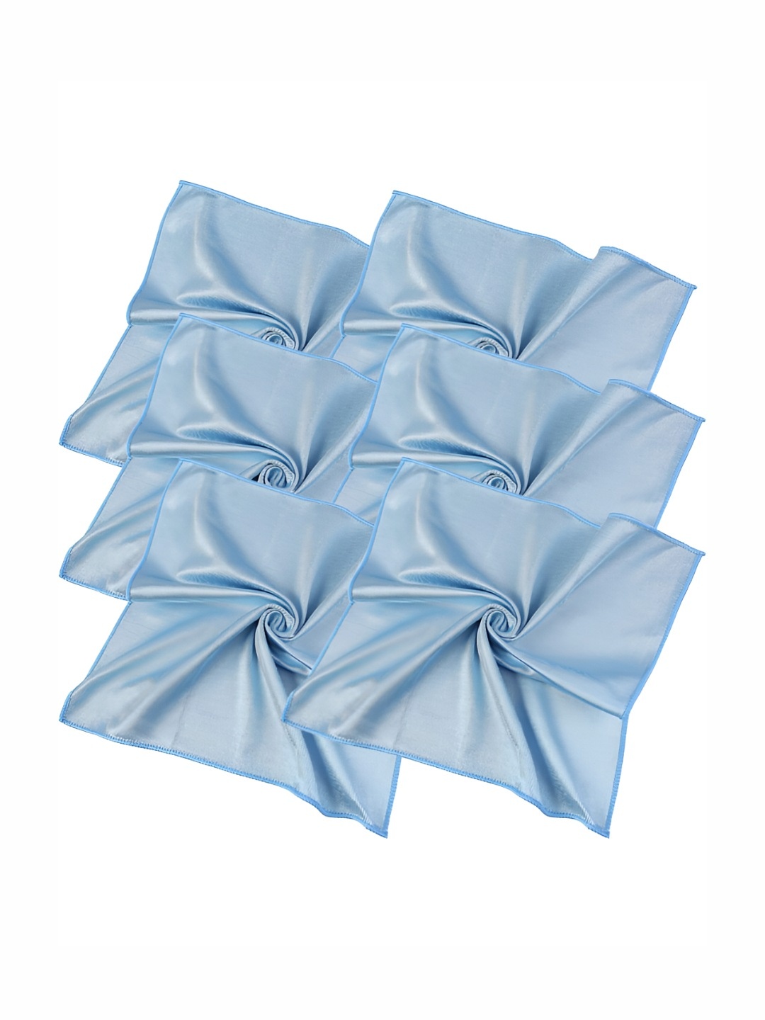 

P-Plus International Blue 6 Pieces Microfiber Glass Cleaning Cloths