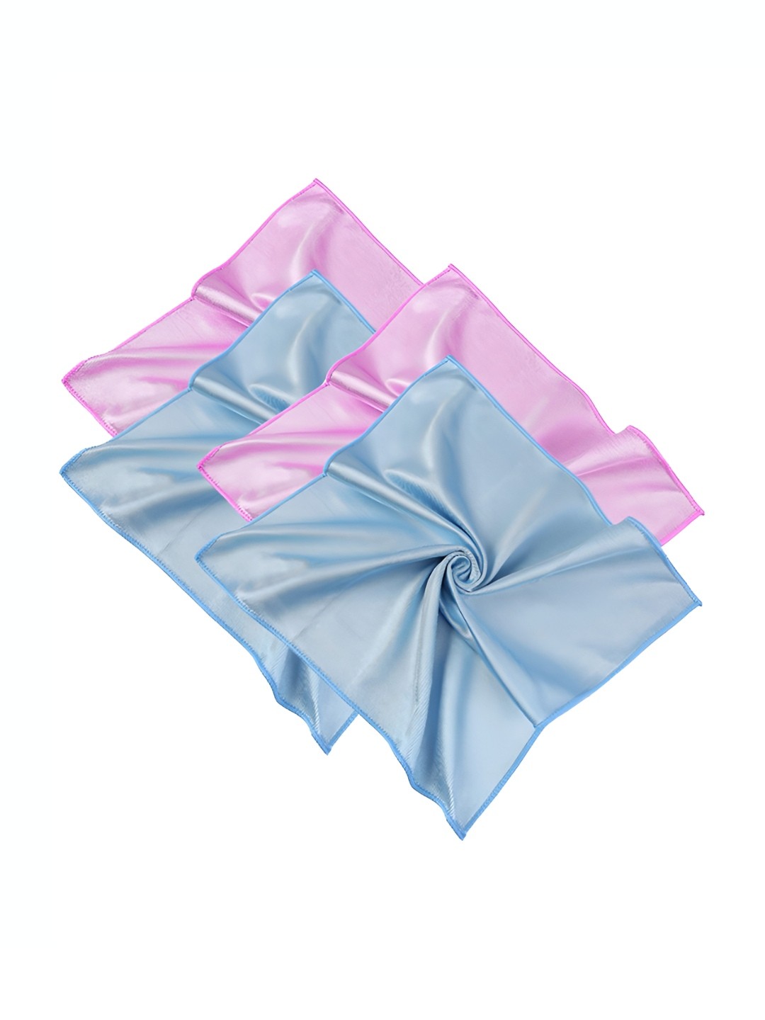 

P-Plus International Blue & Pink 4 Pieces Microfiber Cleaning Cloths